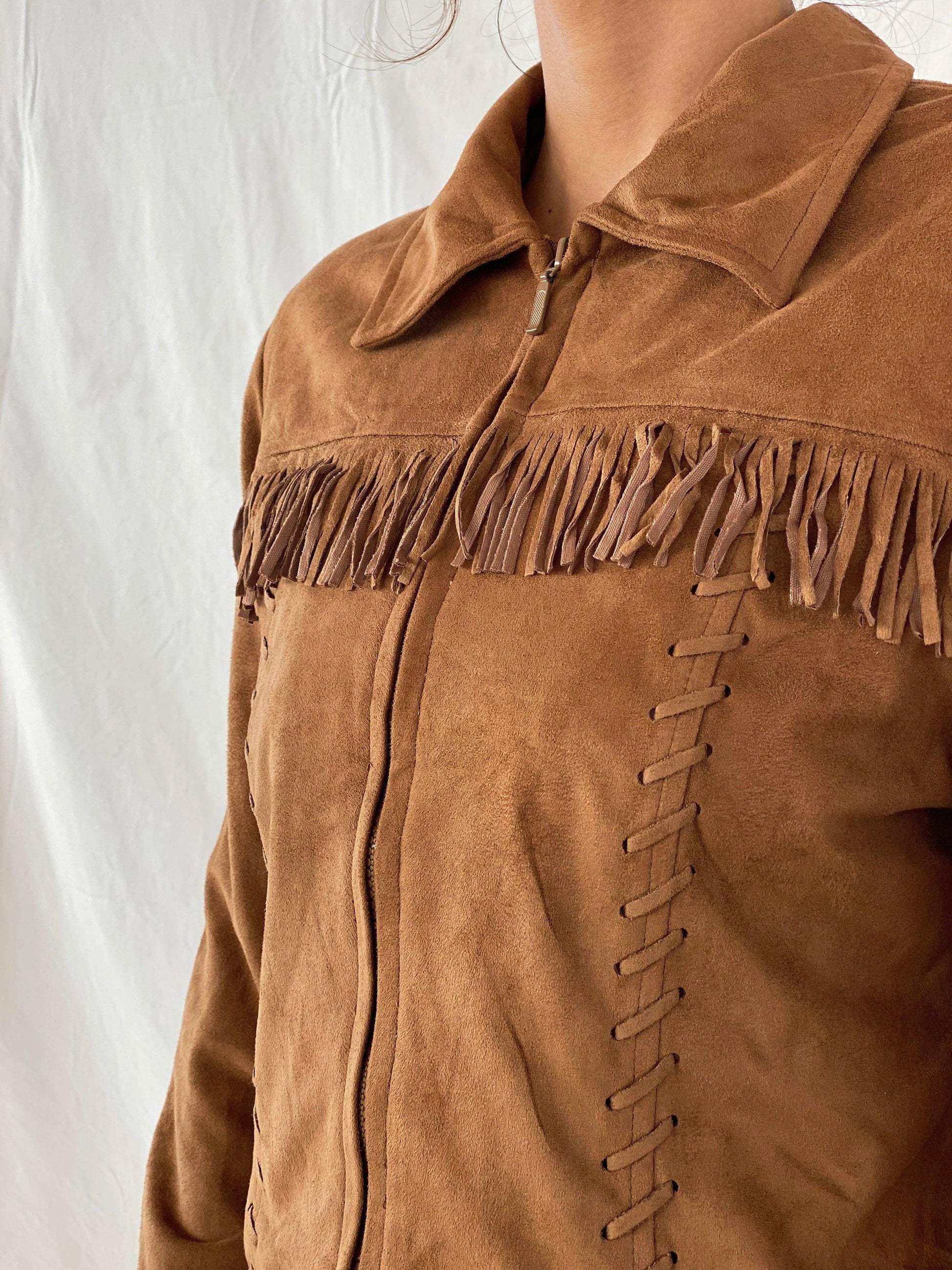 Vintage Miss Eighteen Cowboy Style Zip Up Top - Balagan Vintage Full Sleeve Top 00s, cowboy, full sleeve top, Tojan