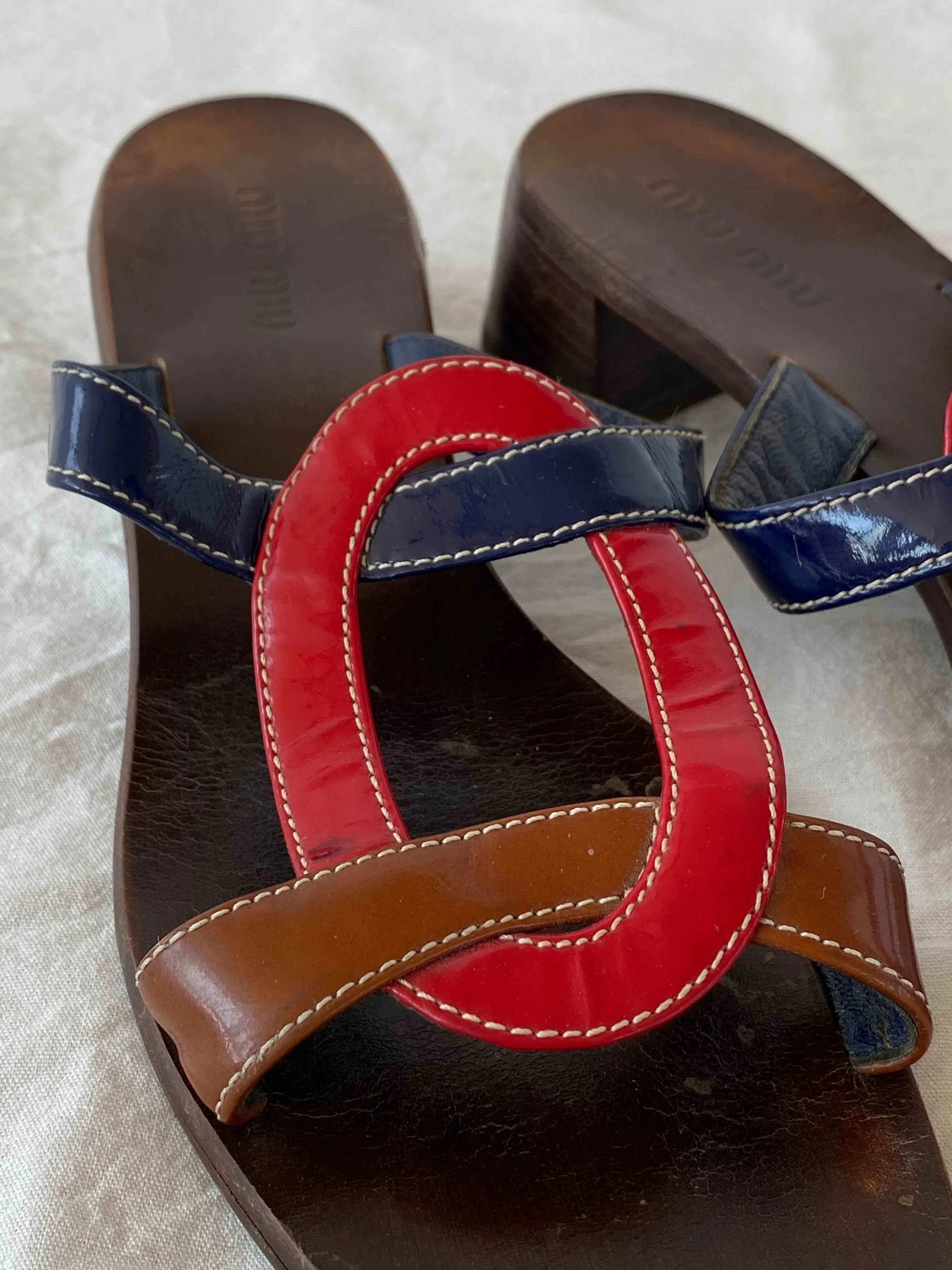 Vintage Miu Miu Sandals - Balagan Vintage Heels 00s, 90s, Deals