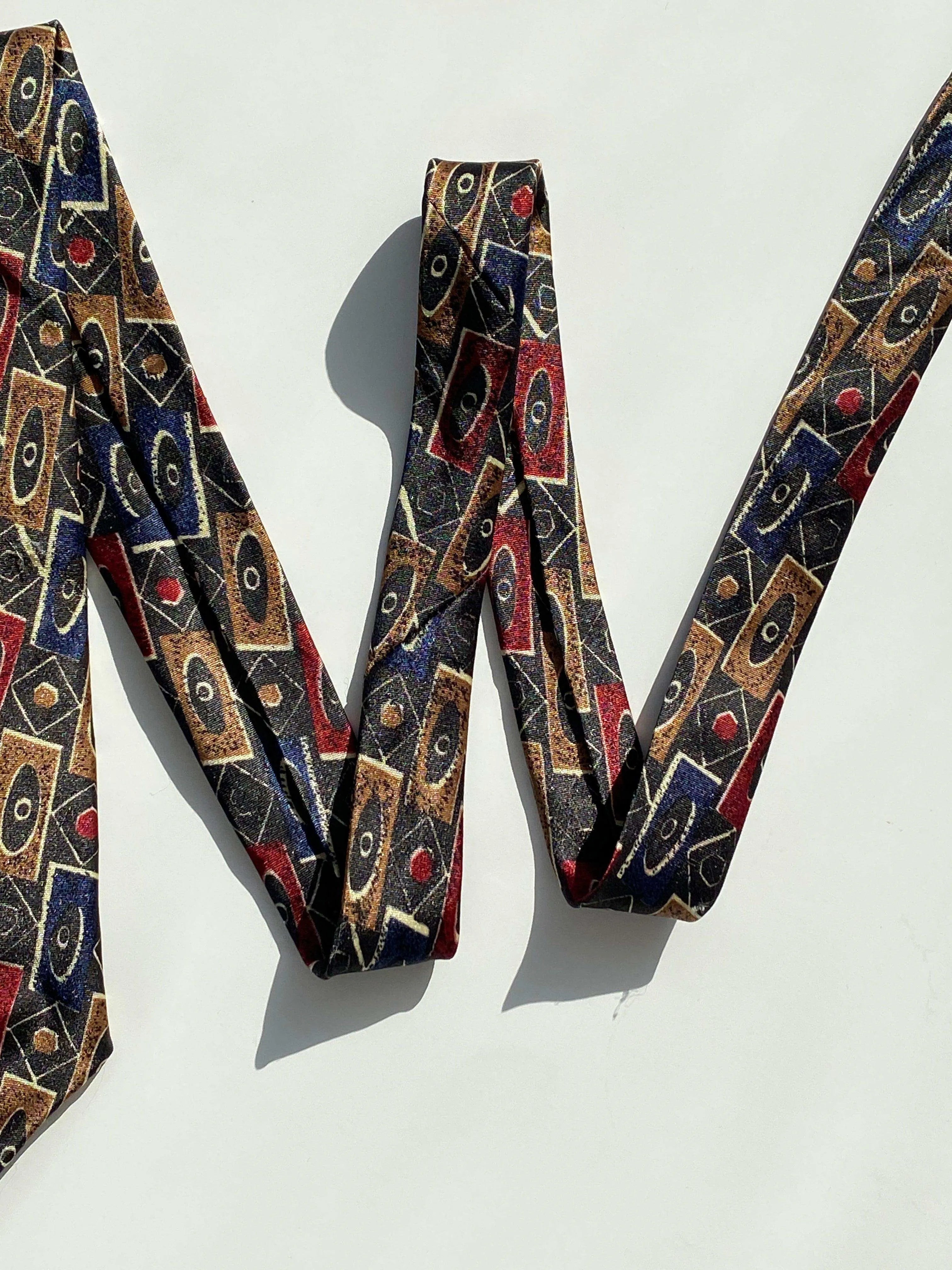 Vintage Printed Tie - Balagan Vintage Ties 80s, 90s, graphic ties, printed ties, tie, vintage tie, vintage ties