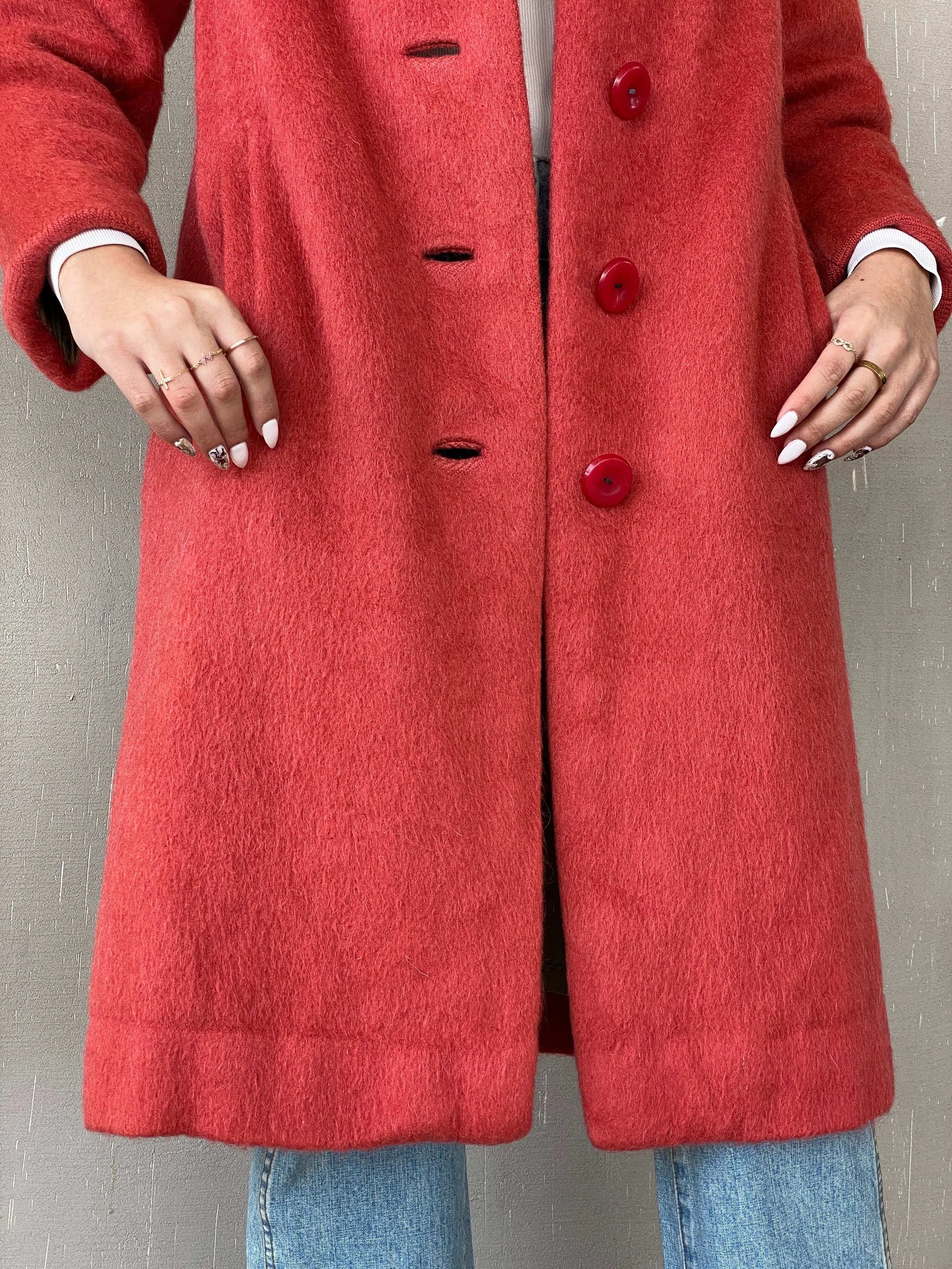Vintage Prostejov National Company Wool Coat - Balagan Vintage Coat 90s, coat, Coats&Jackets, Deals, Juana, Women's Coats