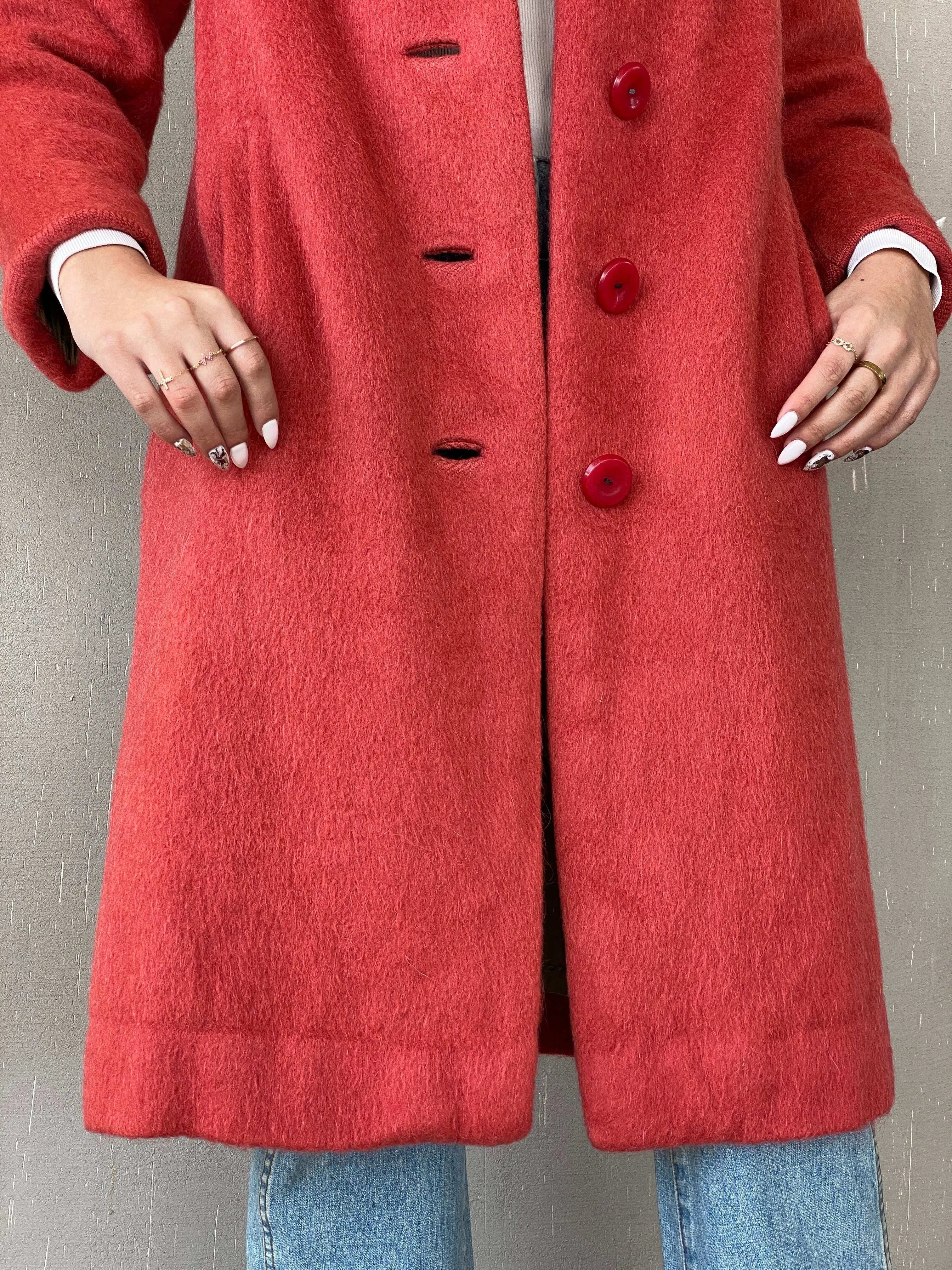 Vintage Prostejov National Company Wool Coat - Balagan Vintage Coat 90s, coat, Coats&Jackets, Deals, Juana, Women's Coats