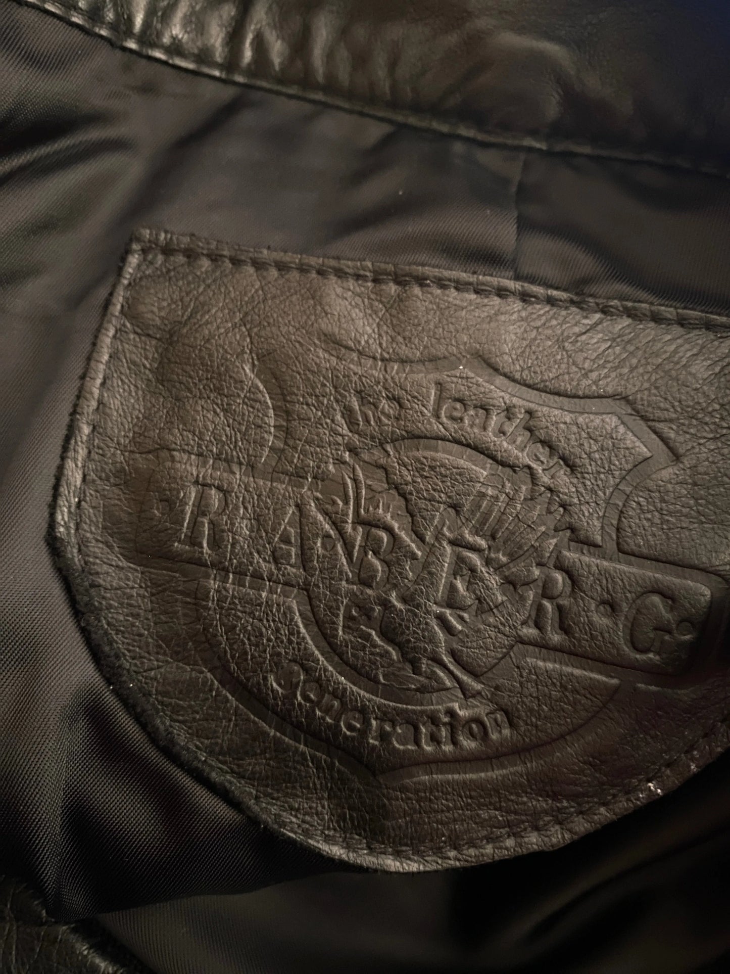 Vintage Raberg The Leather Generation Black Genuine Leather Bikers Pants - M - Balagan Vintage Pants Ayah, genuine leather, leather, pants, women pants