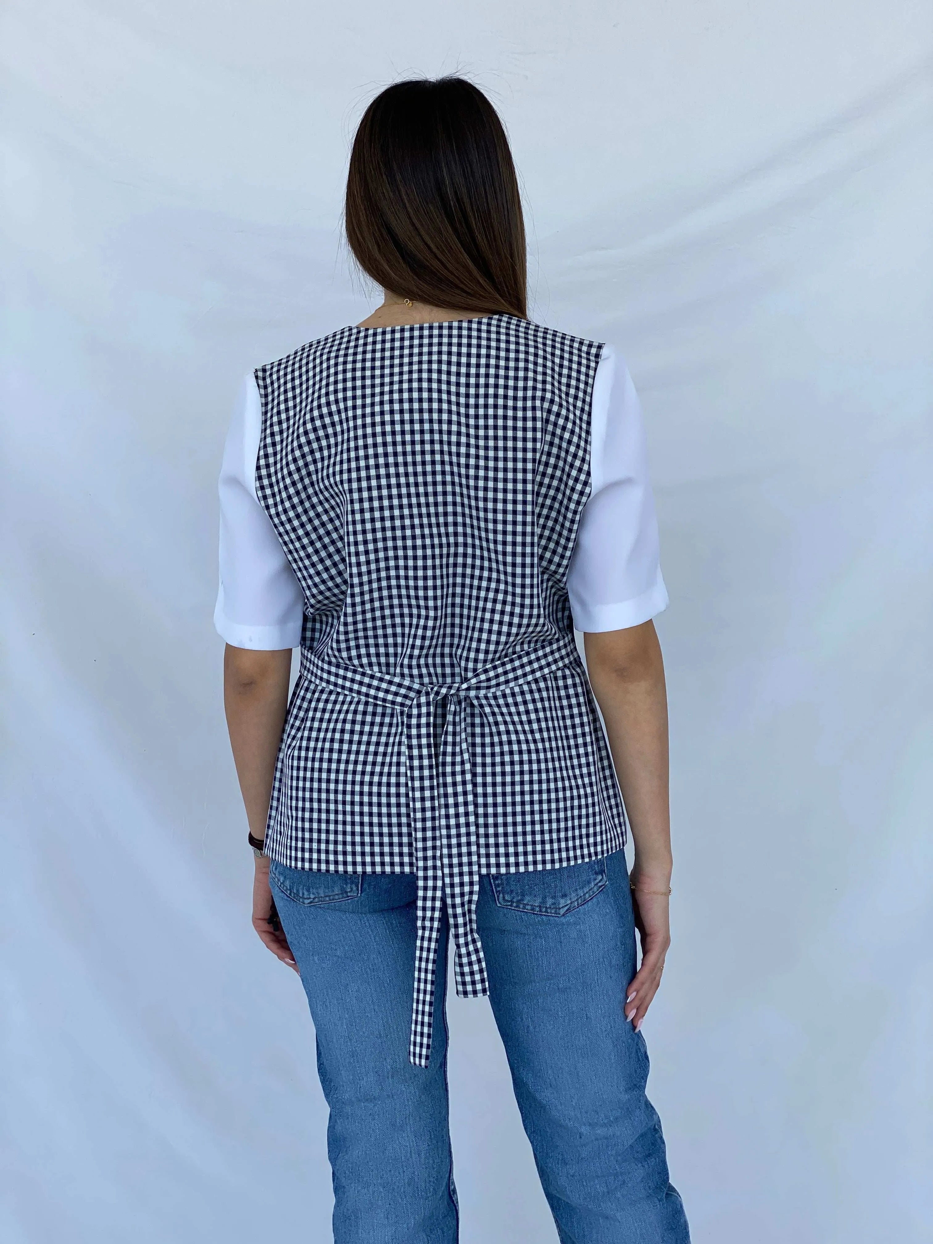 Vintage Reina Blazer Shirt - Size M - Balagan Vintage Half Sleeve Shirt 00s, 90s, half sleeve shirt, Juana, summer