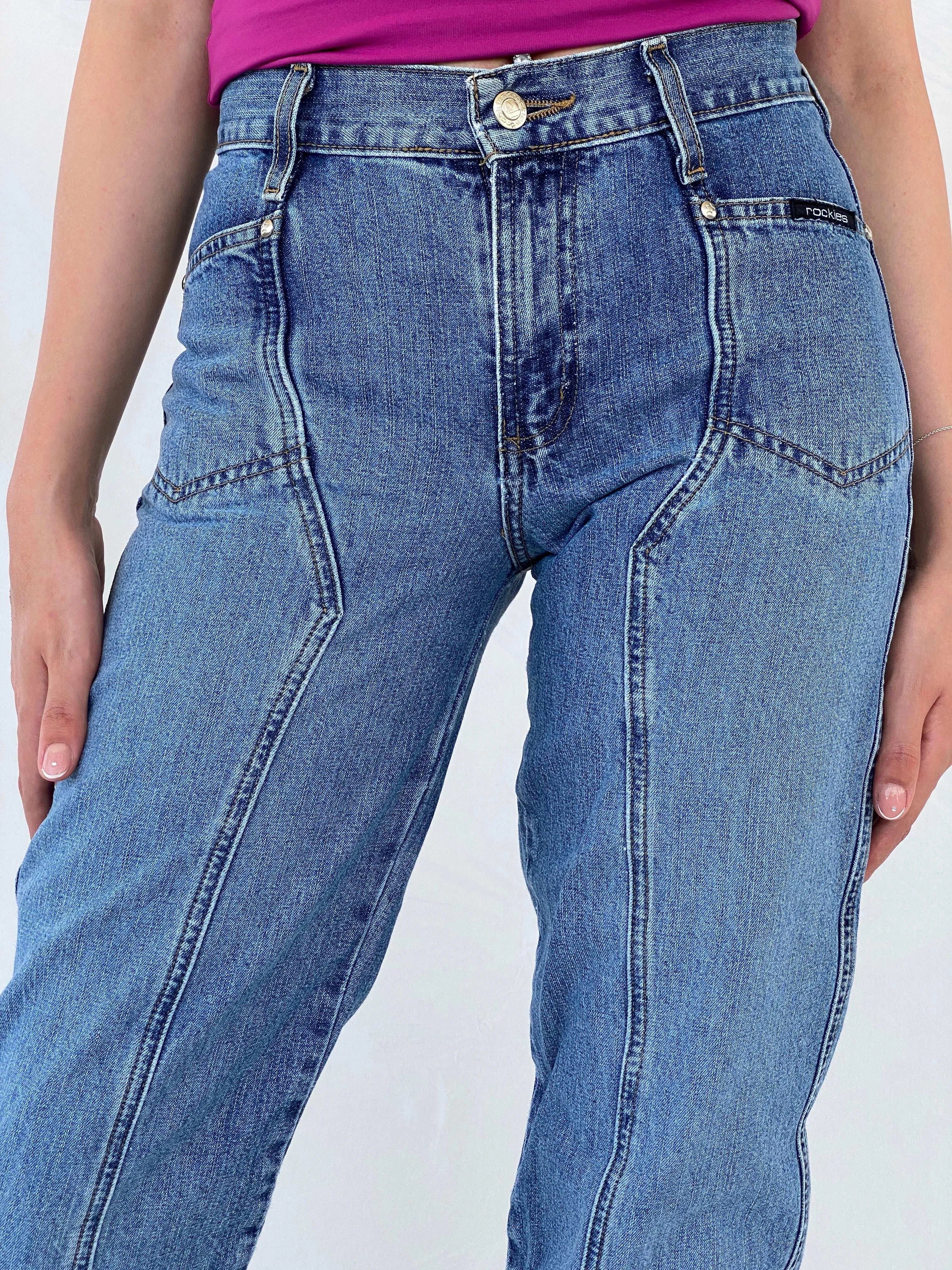 Vintage Rockies Low Rise Jeans - Balagan Vintage Jeans 90s, denim, Mira