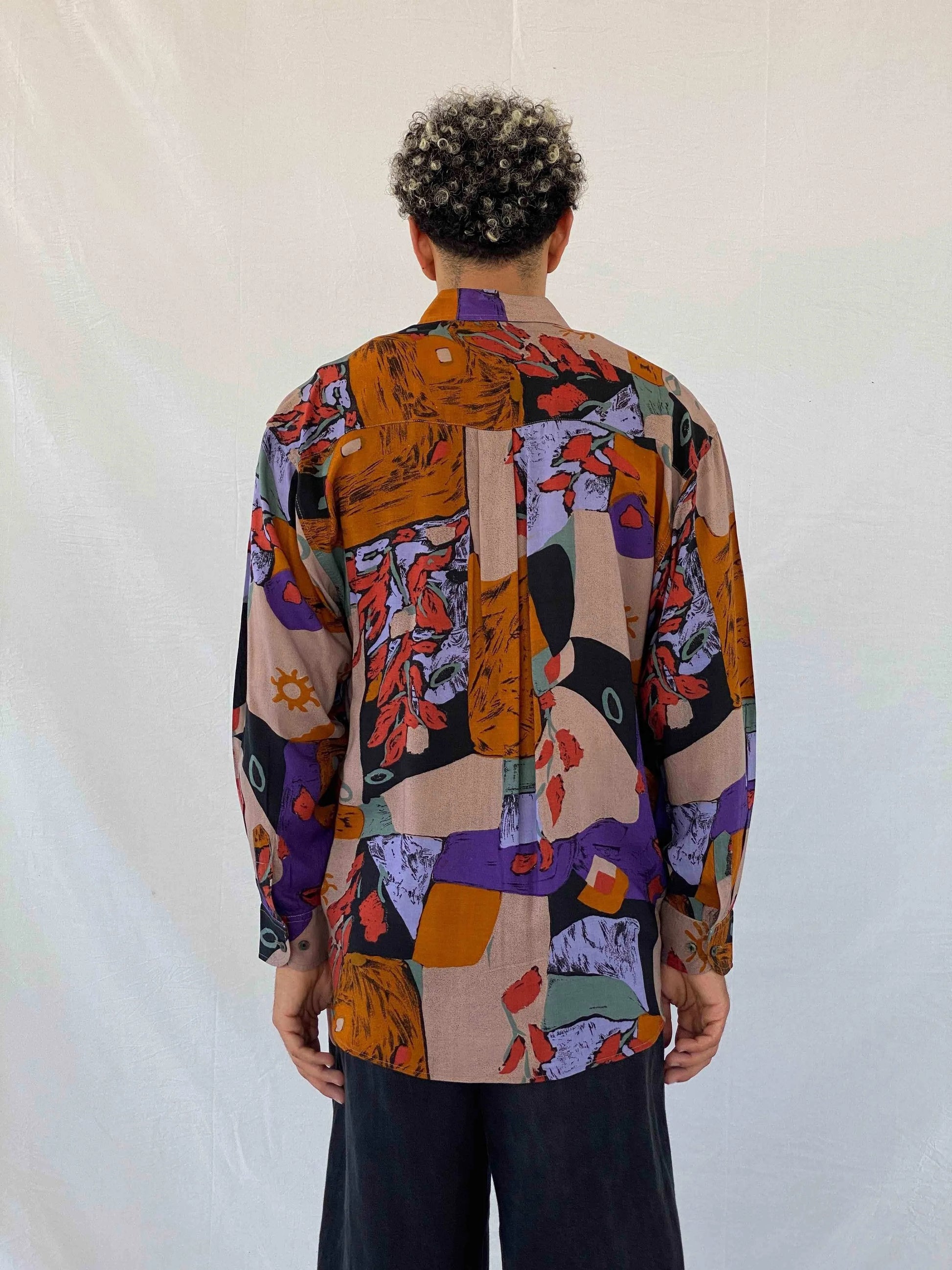Vintage Shirt Company Printed Shirt - Balagan Vintage Full Sleeve Shirt 00s, 90s, Abdullah, full sleeve shirt, men