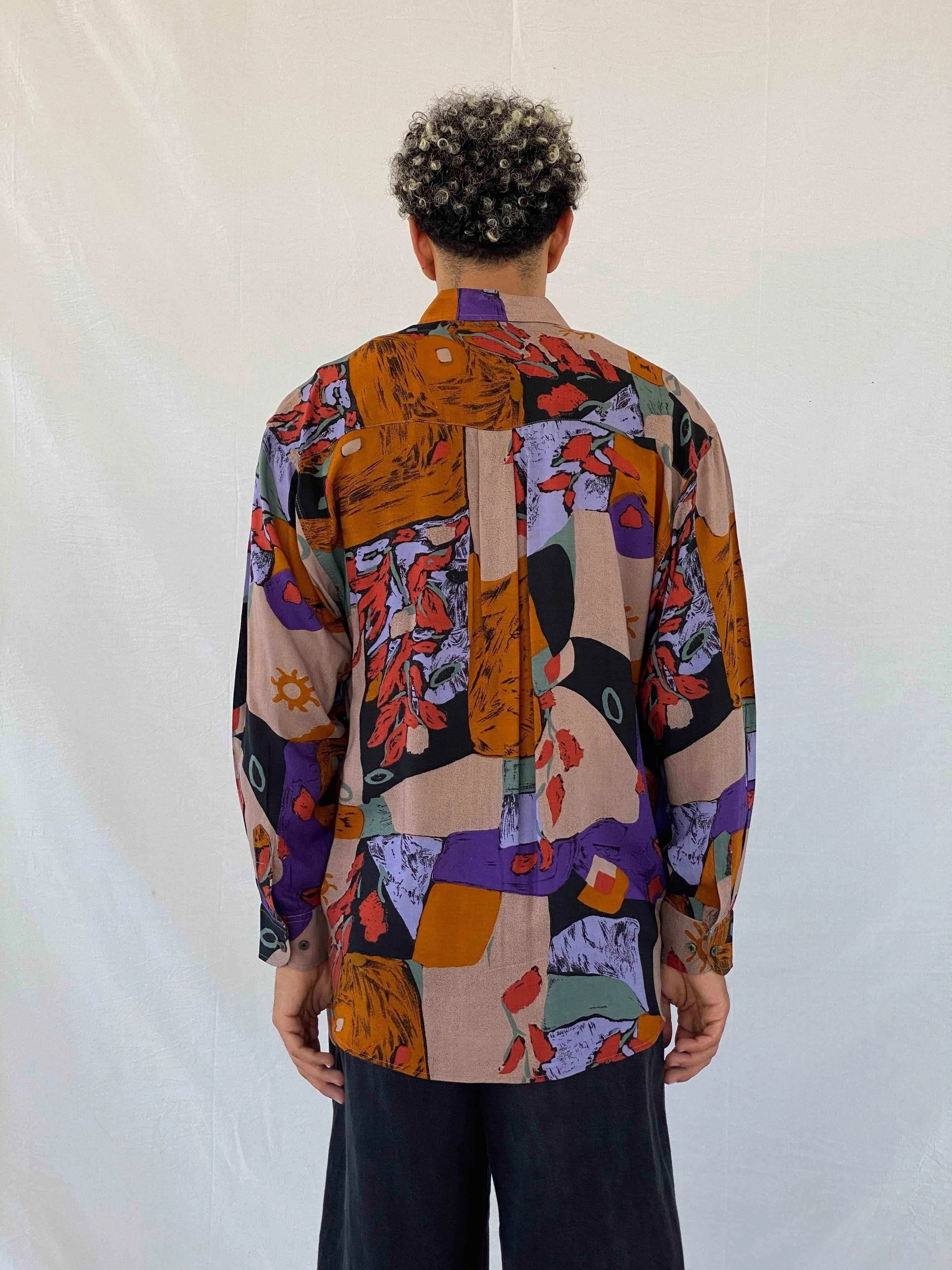 Vintage Shirt Company Printed Shirt - Balagan Vintage Full Sleeve Shirt 00s, 90s, Abdullah, full sleeve shirt, men