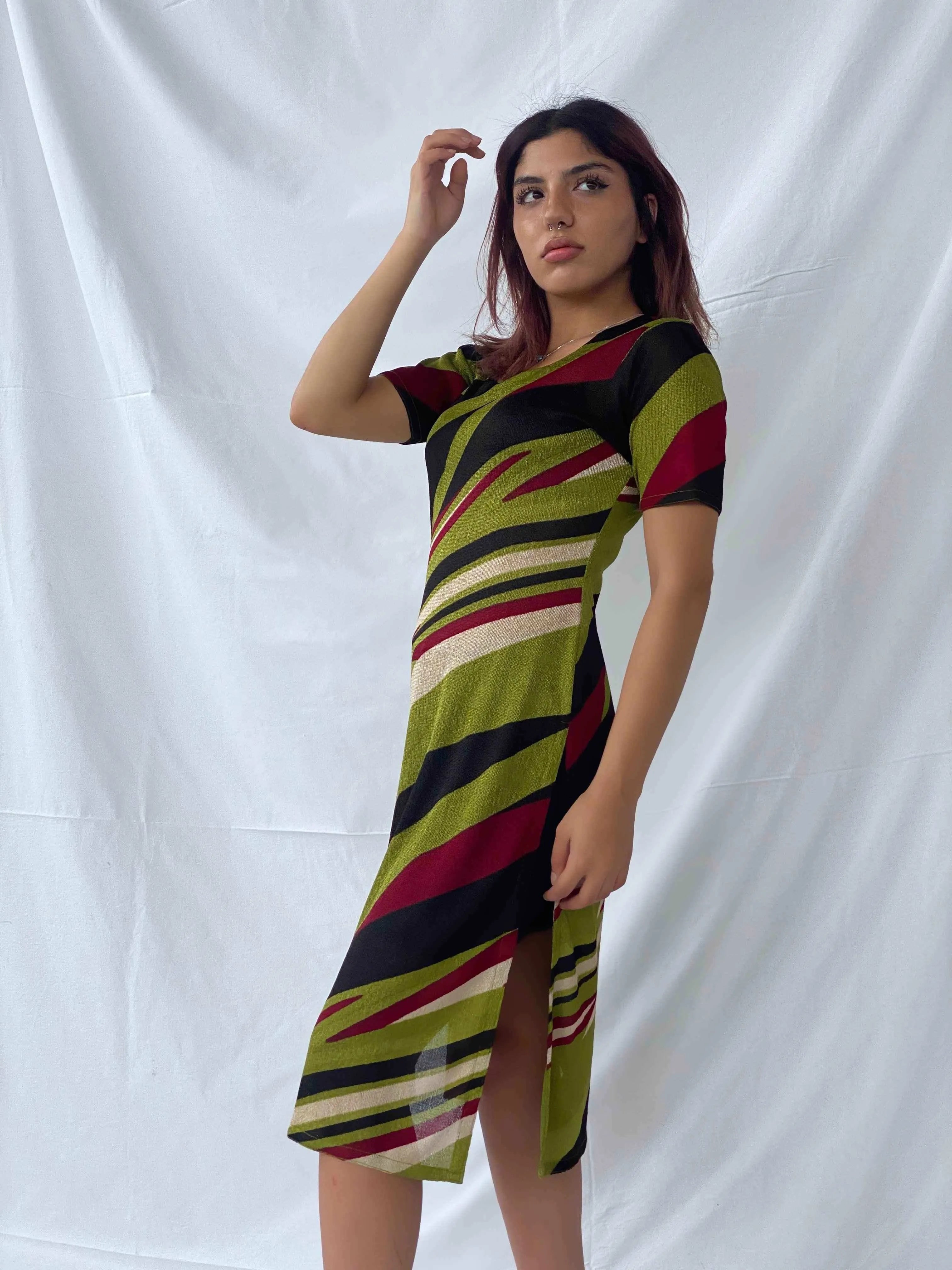 Vintage Shirt Dress - Balagan Vintage Midi Dress 00s, 90s, Deals, dress