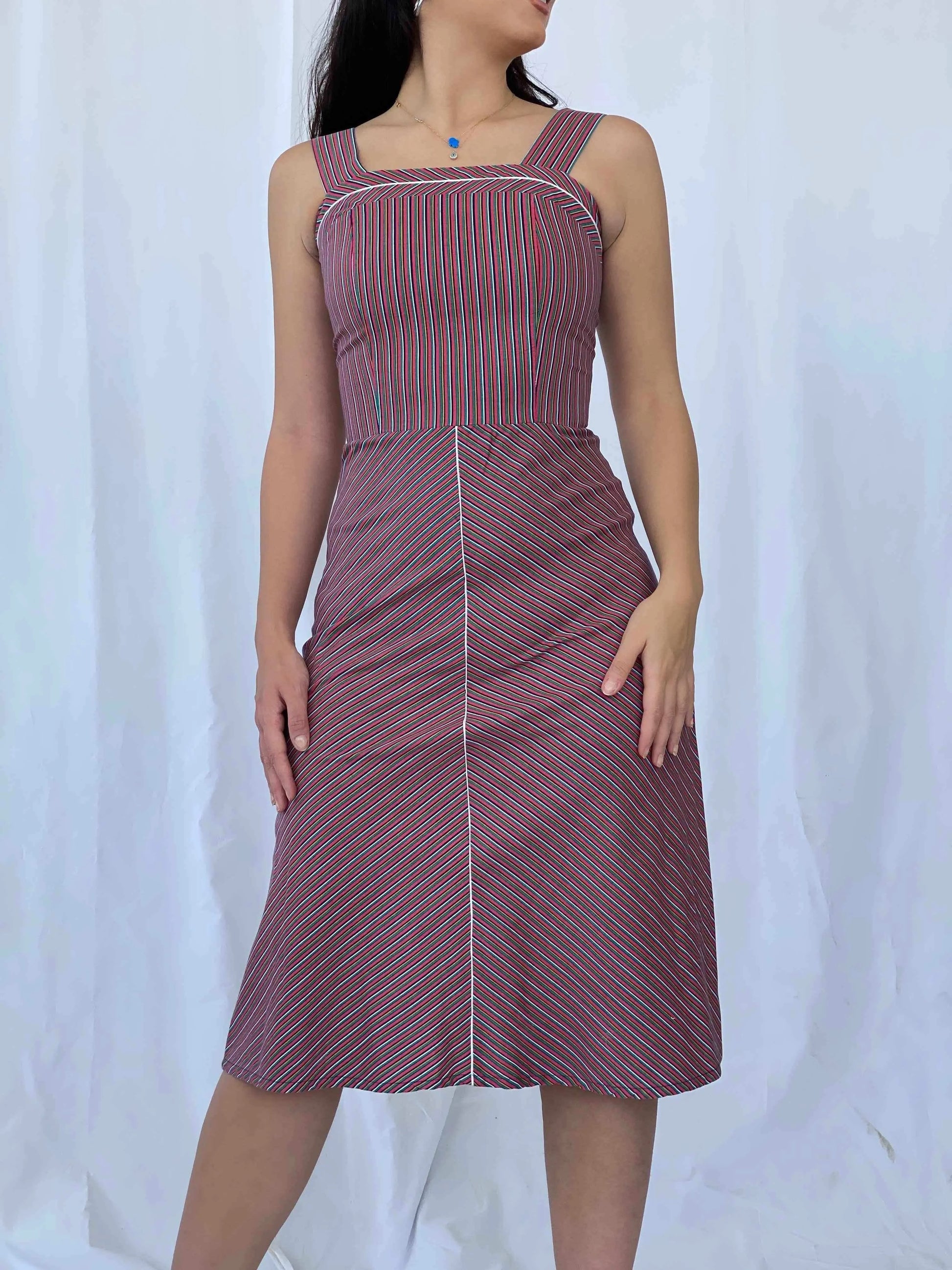 Vintage SOLIDA Dress - Balagan Vintage Midi Dress 00s, 90s, Batoul, Deals, midi dress