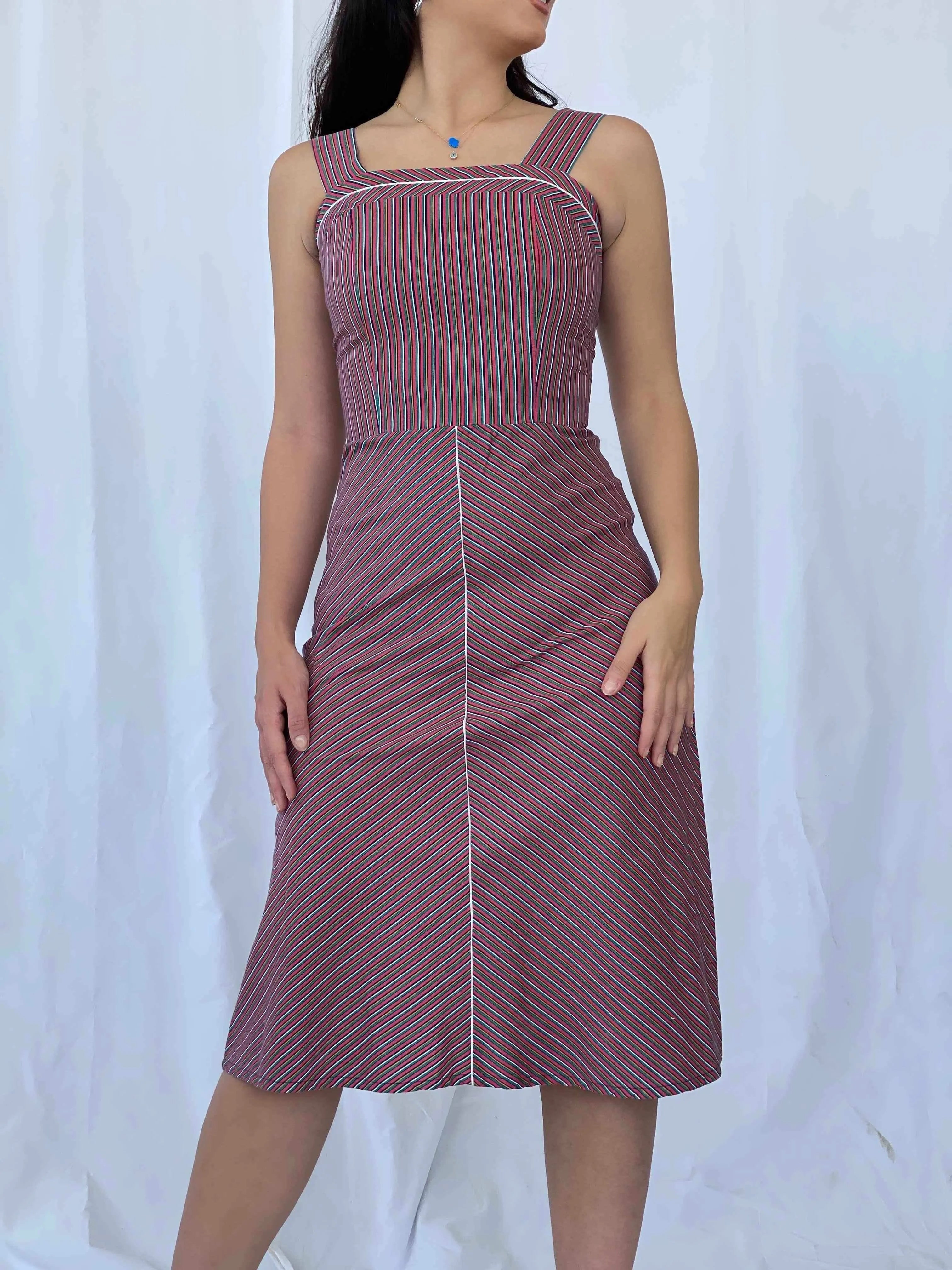 Vintage SOLIDA Dress - Balagan Vintage Midi Dress 00s, 90s, Batoul, Deals, midi dress