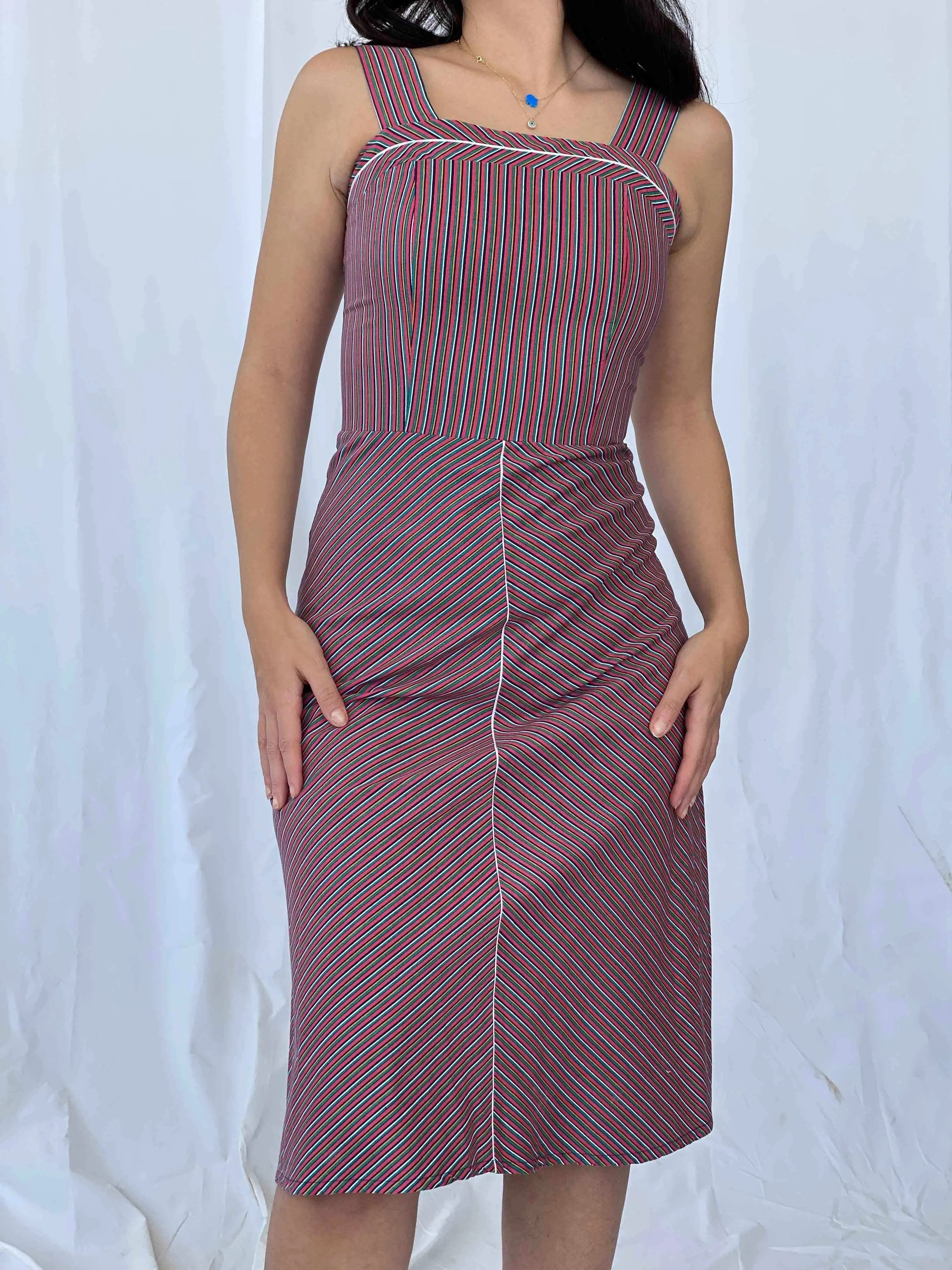 Vintage SOLIDA Dress - Balagan Vintage Midi Dress 00s, 90s, Batoul, Deals, midi dress