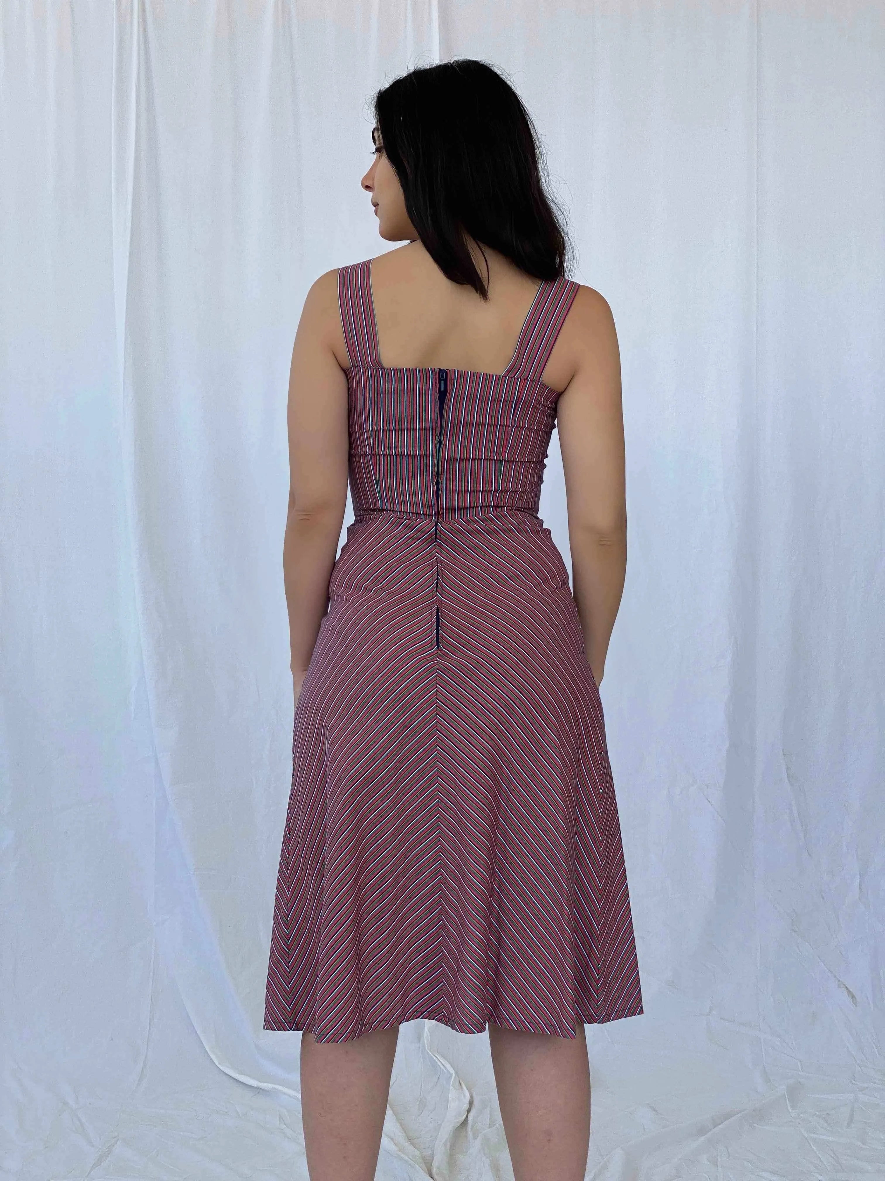 Vintage SOLIDA Dress - Balagan Vintage Midi Dress 00s, 90s, Batoul, Deals, midi dress