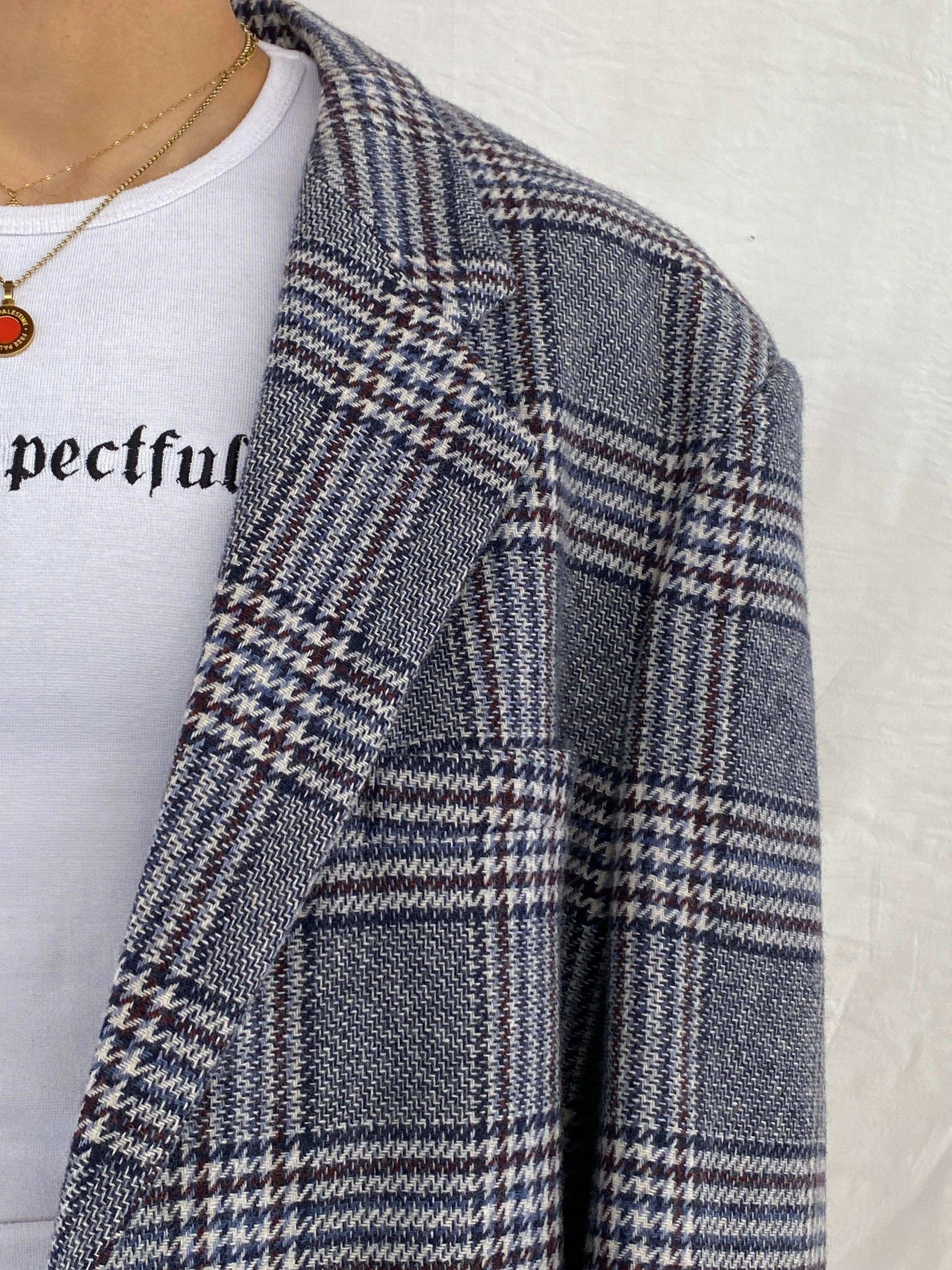 Vintage Together! Oversized Plaid Blazer - Balagan Vintage Blazer 90s, Abdullah, blazer