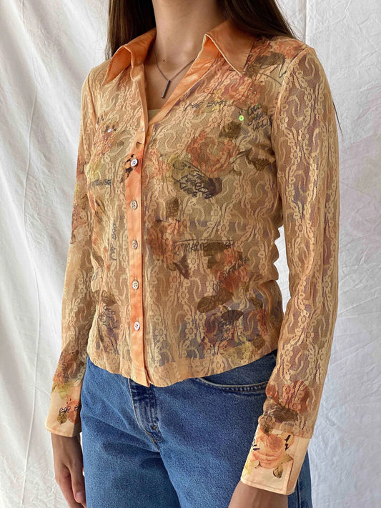 Vintage Y2K Biba Shirt - Balagan Vintage Full Sleeve Shirt 00s, 90s, Deals, full sleeve shirt, Mira