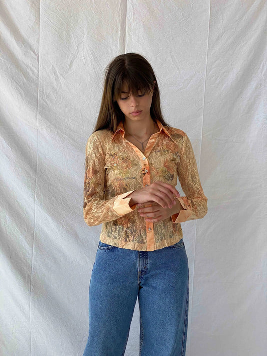Vintage Y2K Biba Shirt - Balagan Vintage Full Sleeve Shirt 00s, 90s, Deals, full sleeve shirt, Mira
