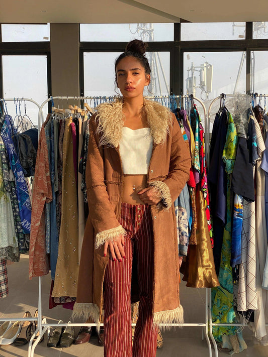 Vintage Y2K Gi & Jo Collection Afghan Style Coat - Balagan Vintage Coat 00s, Afghan style, coat, Tojan, vintage coat