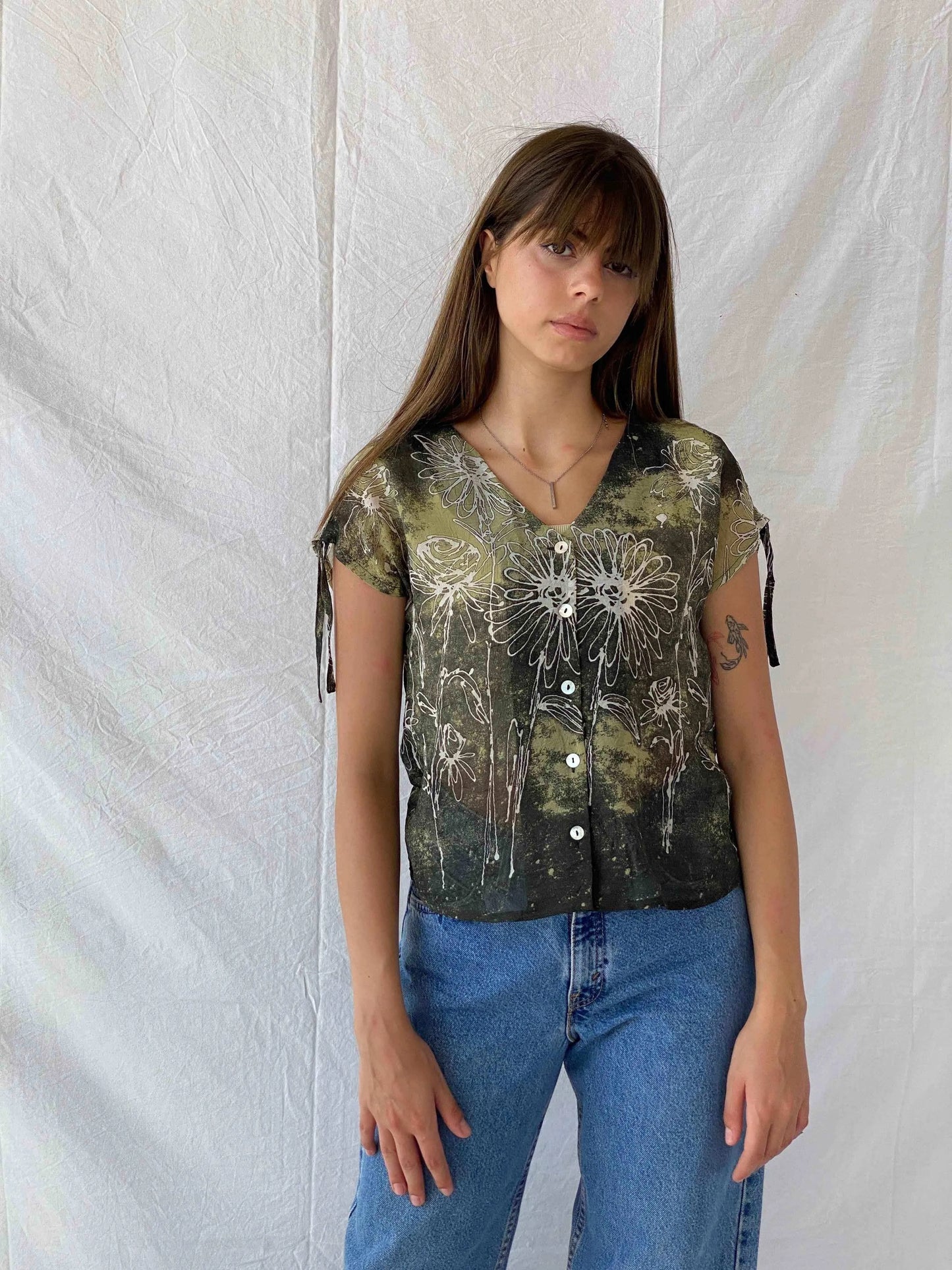 Vintage Y2K Passport Shirt - Balagan Vintage Half Sleeve Shirt 00s, 90s, half sleeve shirt, Mira