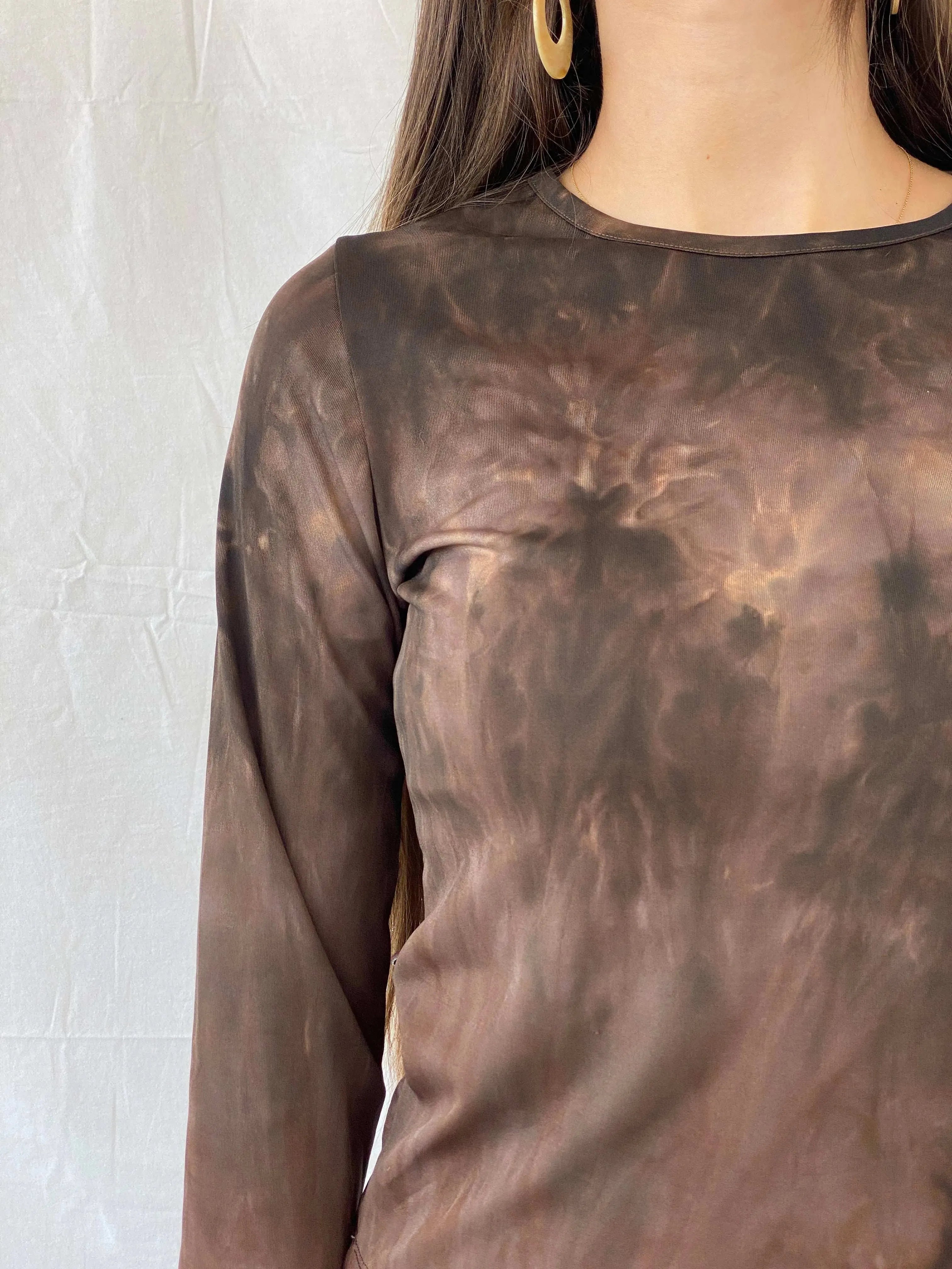 Vintage Y2K X-Mail Tie Dye Full Sleeve Top - S - Balagan Vintage Full Sleeve Top 00s, 90s, Mira, winter, women top