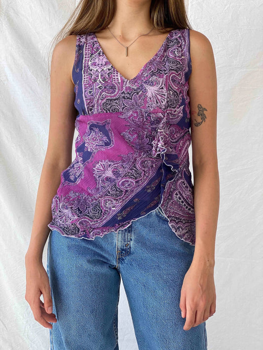 Y2K 123 Top - Balagan Vintage Sleeveless Top 00s, 90s, Deals, Mira