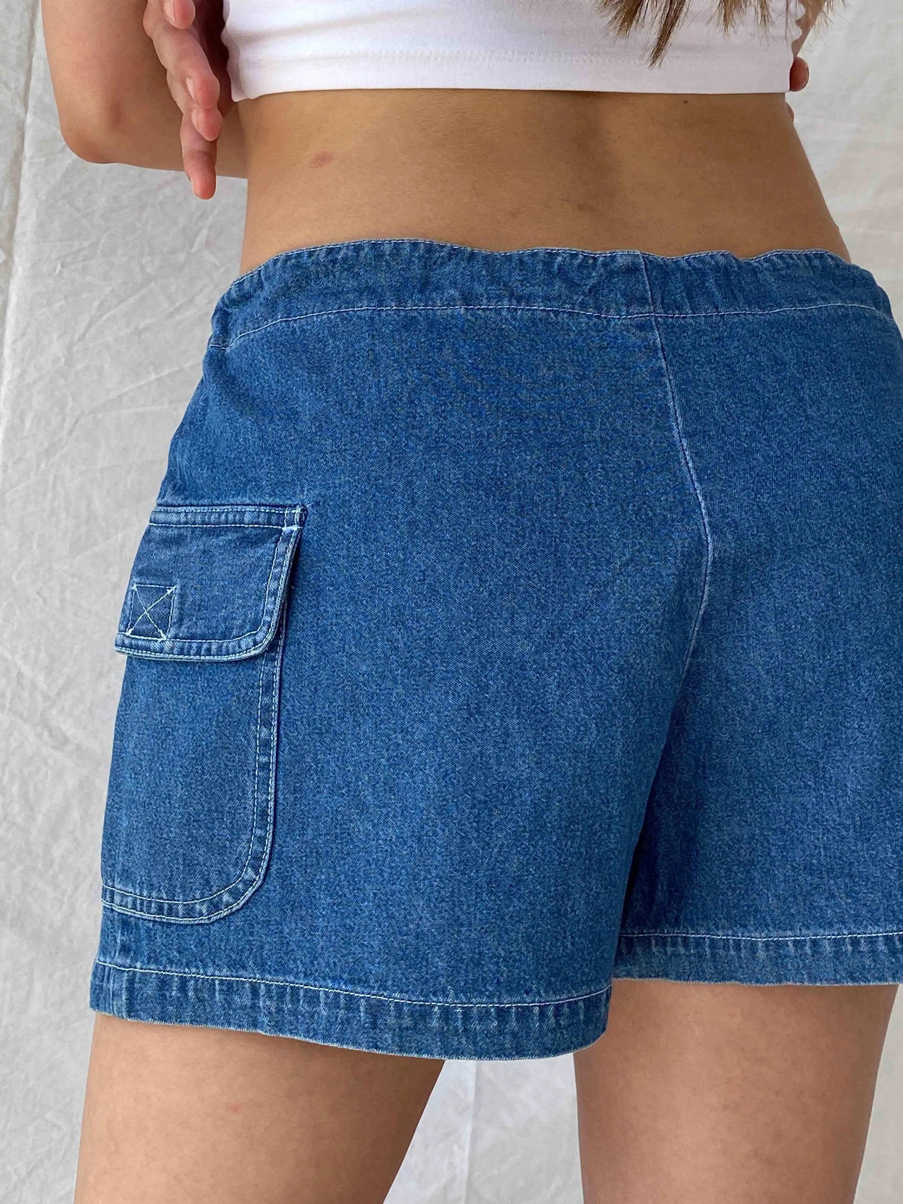 Y2K Andrew‘s Blues Shorts - Balagan Vintage Shorts 00s, 90s, Deals, denim, Mira