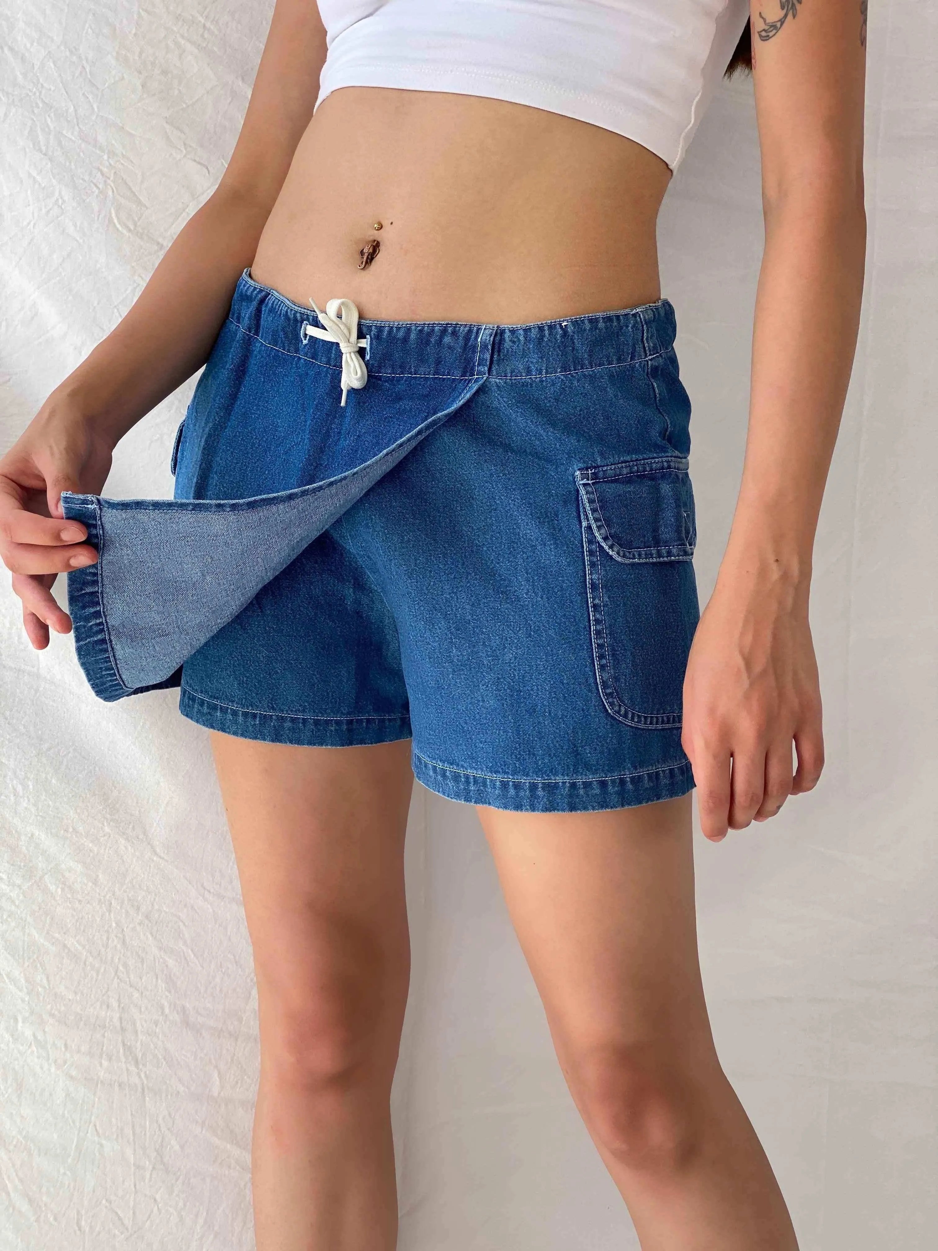 Y2K Andrew‘s Blues Shorts - Balagan Vintage Shorts 00s, 90s, Deals, denim, Mira