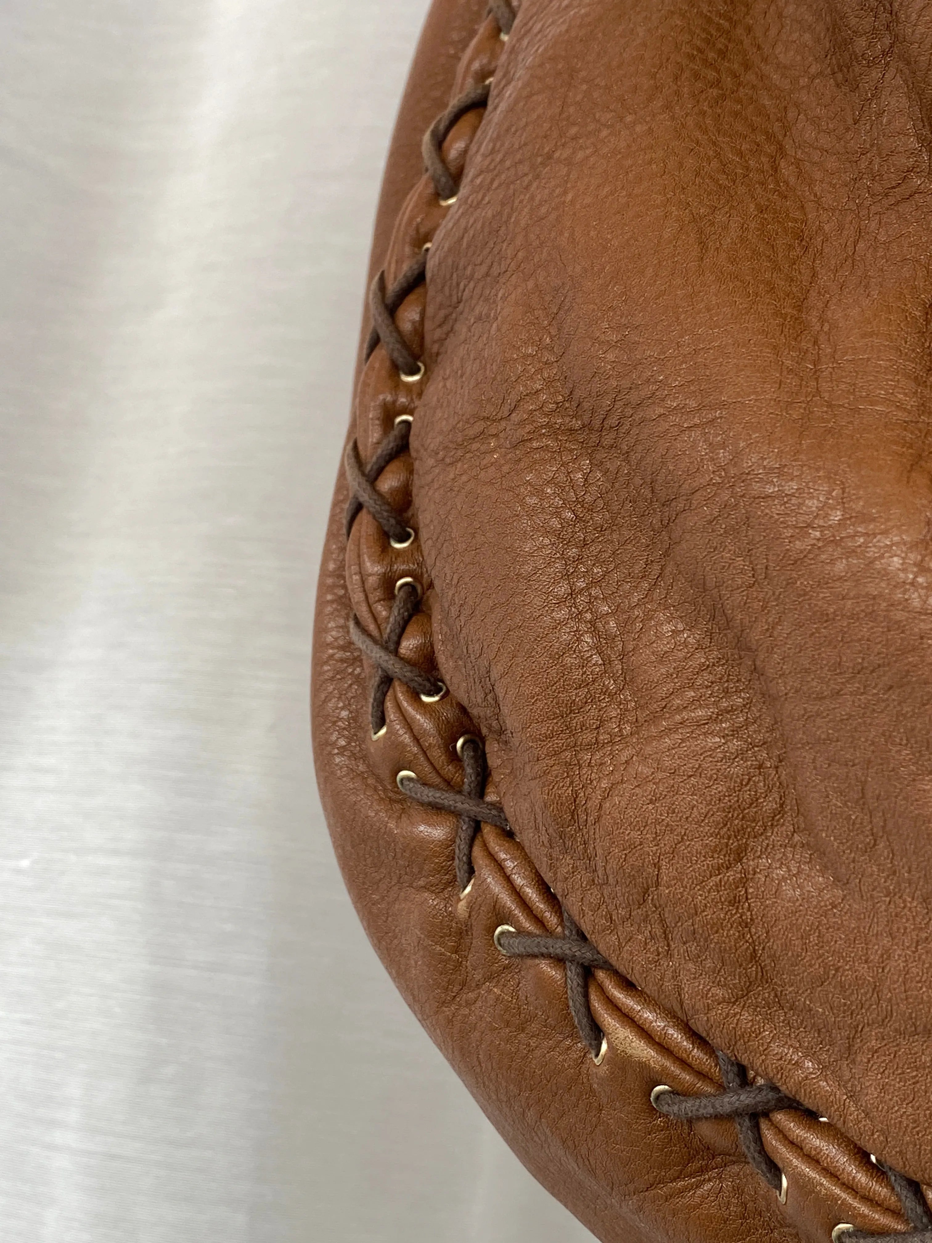 Y2K Jimmy Choo Brown Leather Large Hobo Braided Shoulder Bag - Balagan Vintage Shoulder Bag 90s, bag, black leather, consignment, genuine leather, shoulder bag, Tasnimk