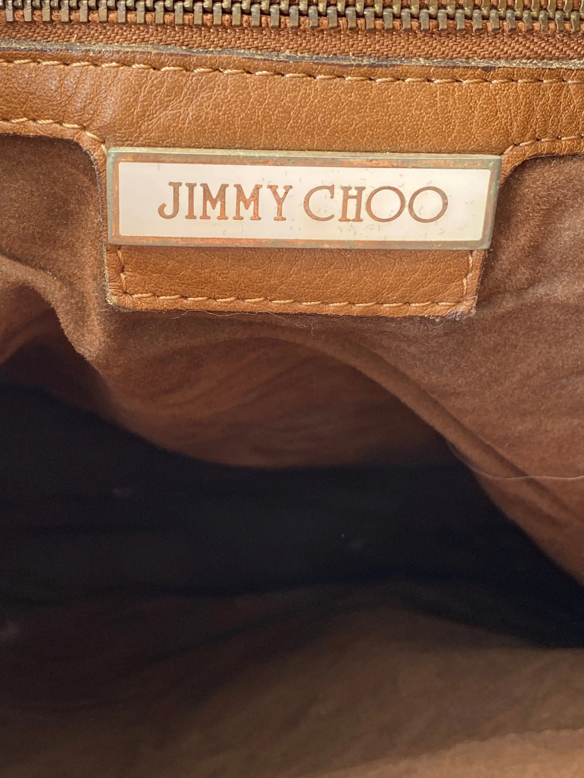 Y2K Jimmy Choo Brown Leather Large Hobo Braided Shoulder Bag - Balagan Vintage Shoulder Bag 90s, bag, black leather, consignment, genuine leather, shoulder bag, Tasnimk