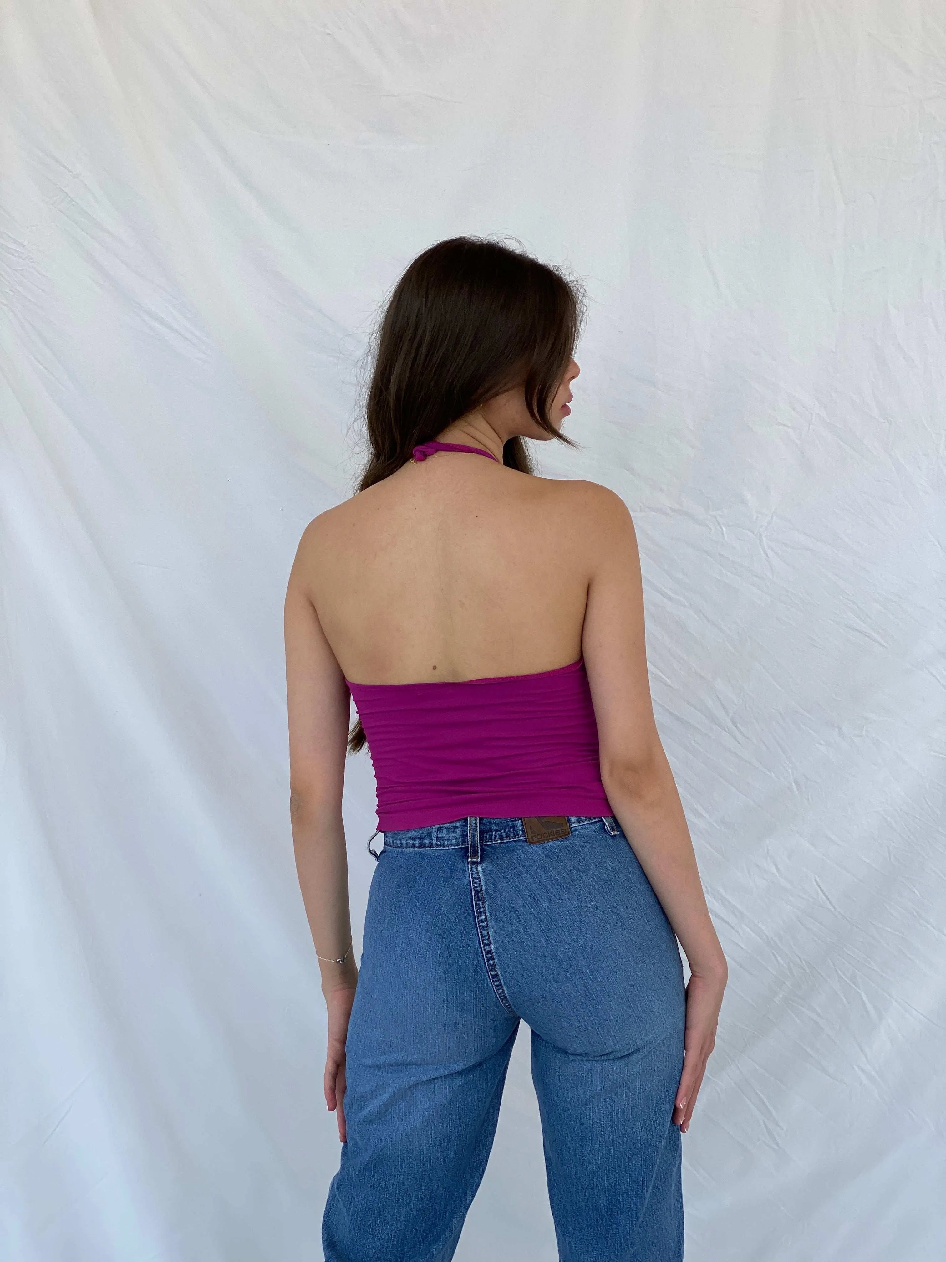 Y2K Mong Halter Top - M - Balagan Vintage Halter Top 00s, 90s, halter top, Mira