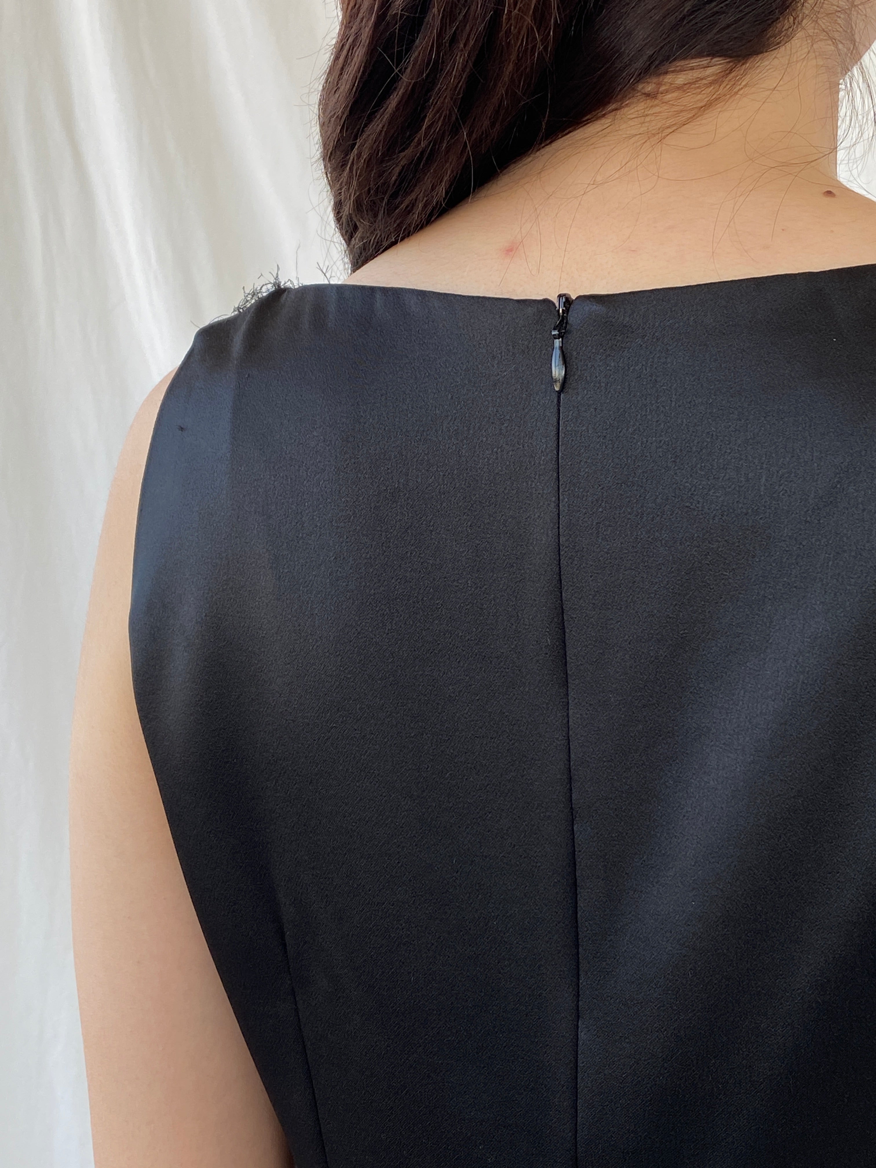 Y2K Nudiir Current Air Textured Black Sleeveless Party Sparkle Top - M - Balagan Vintage Sleeveless Top 00s, Ayah, Cami, NEW IN, summer, women top