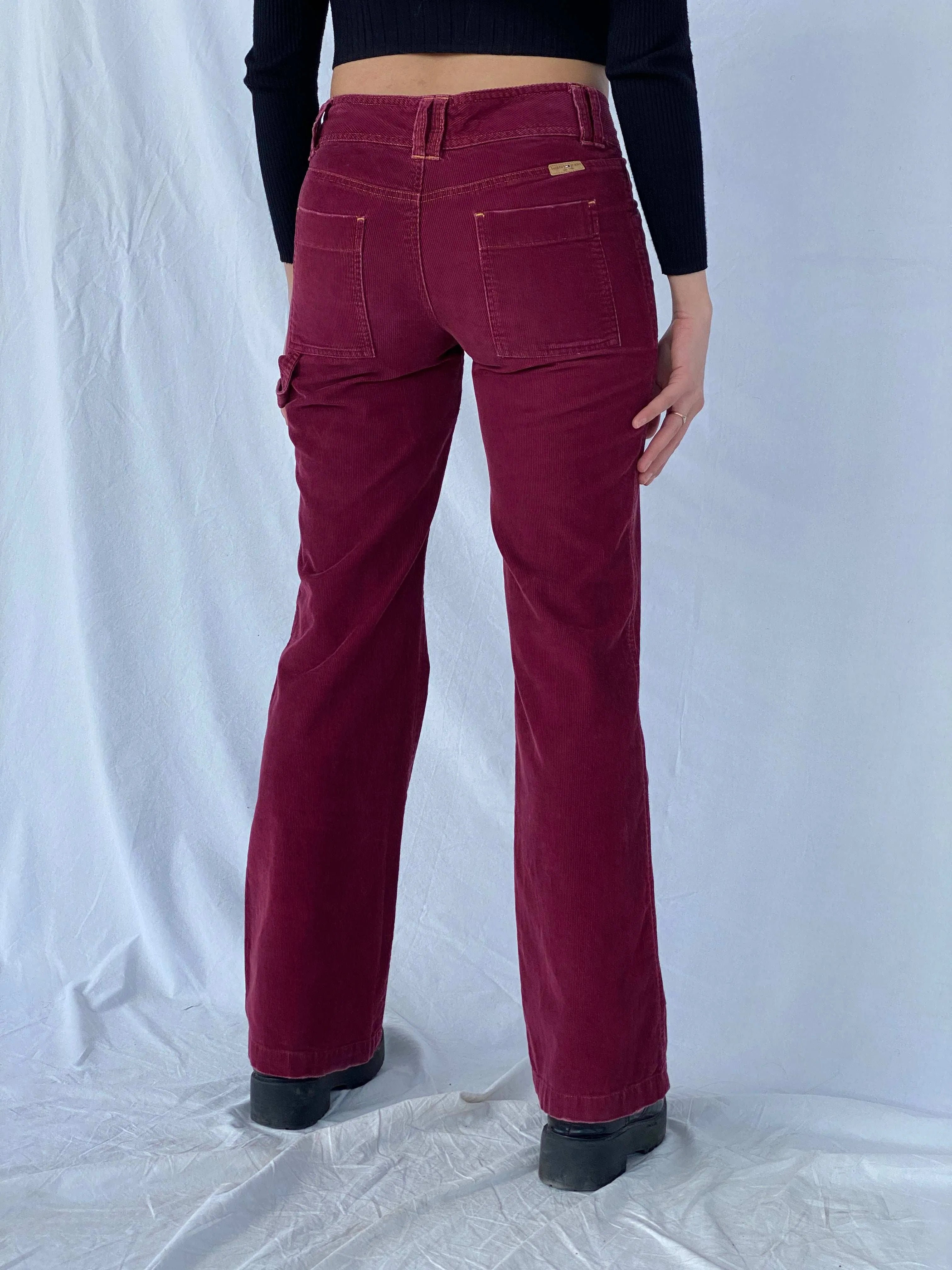 Y2K Tommy Jeans Corduroy Pants - Balagan Vintage Corduroy Pants 00s, corduroy pants, Mira, pants, vintage pants