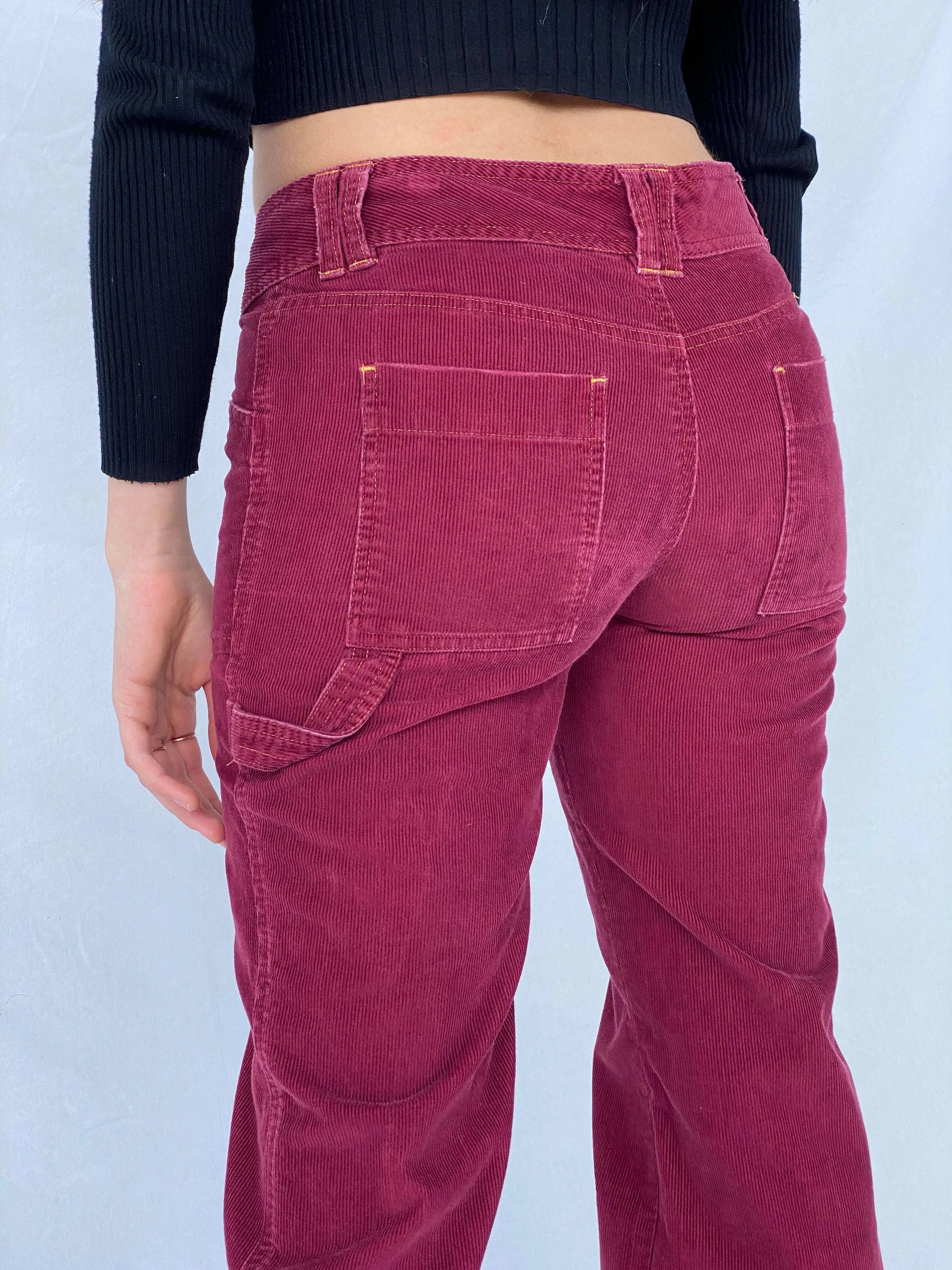 Y2K Tommy Jeans Corduroy Pants - Balagan Vintage Corduroy Pants 00s, corduroy pants, Mira, pants, vintage pants