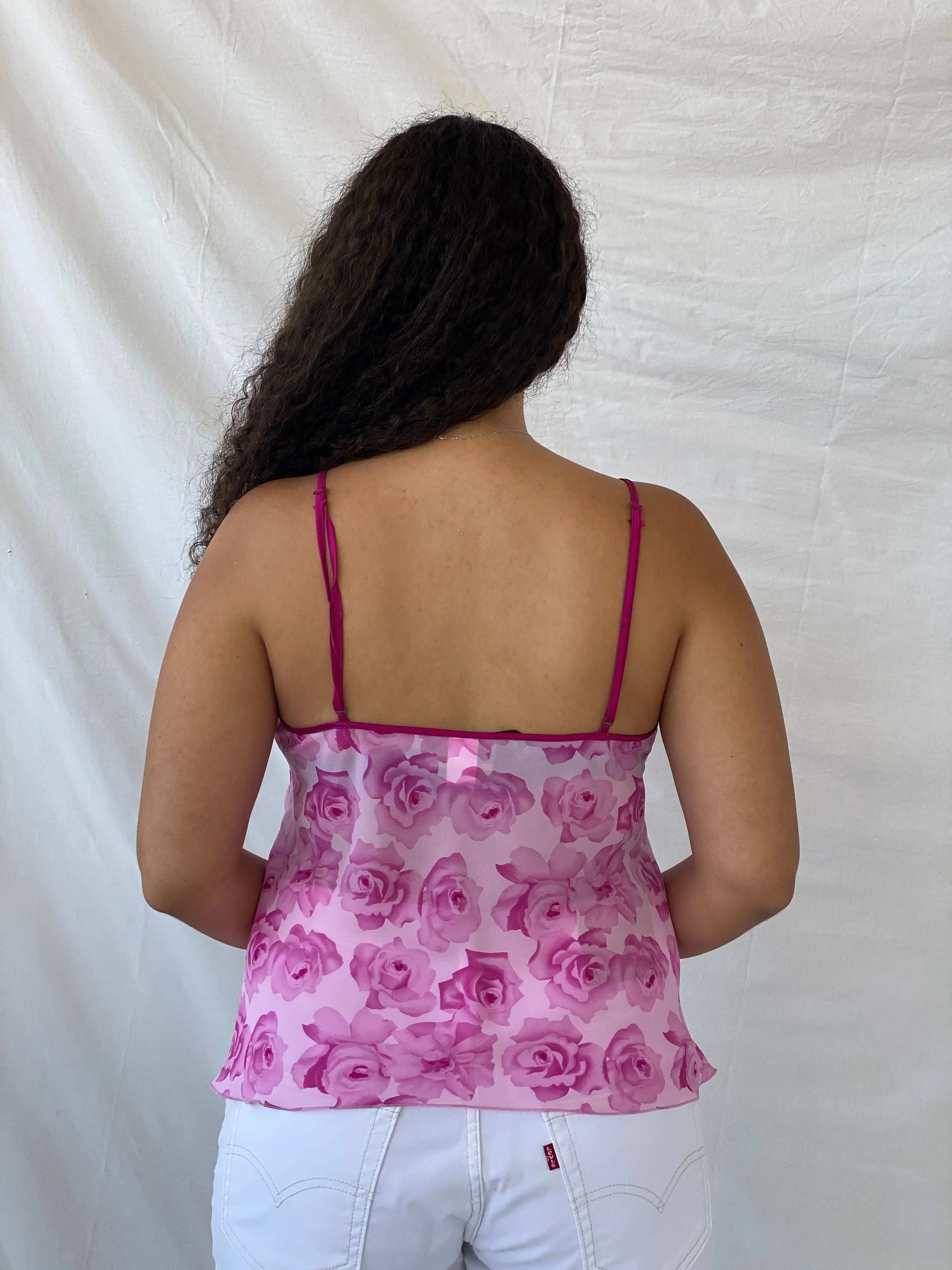 Y2K Twilight Secrets Coquette Floral Cami Top - XL - Balagan Vintage Cami 00s, Cami, Dina, floral, sleeveless top