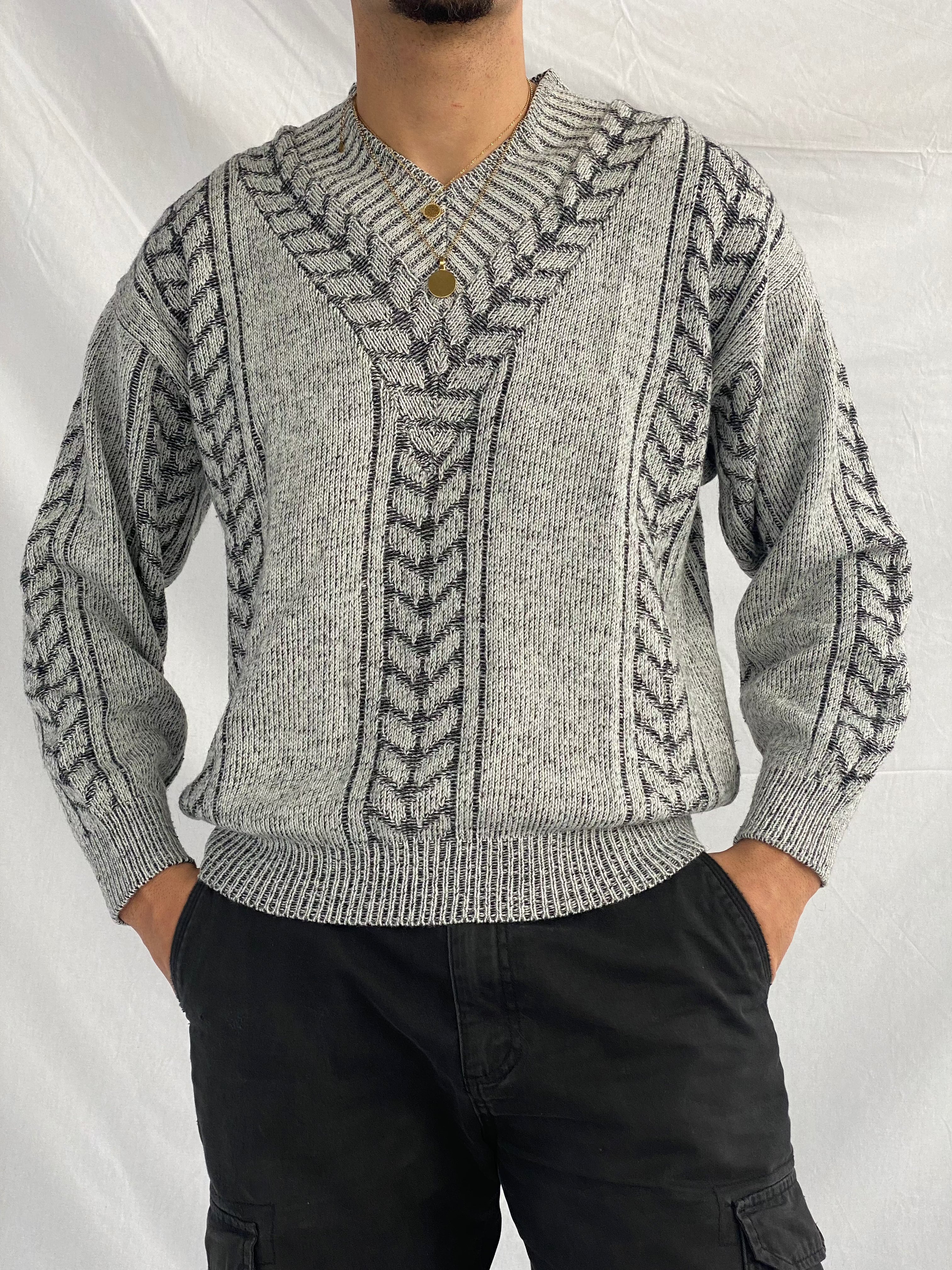 Vintage Knitted Sweater - Balagan Vintage Sweater 90s, knitted, knitted sweater, streetwear, vintage, vintage sweater, winter