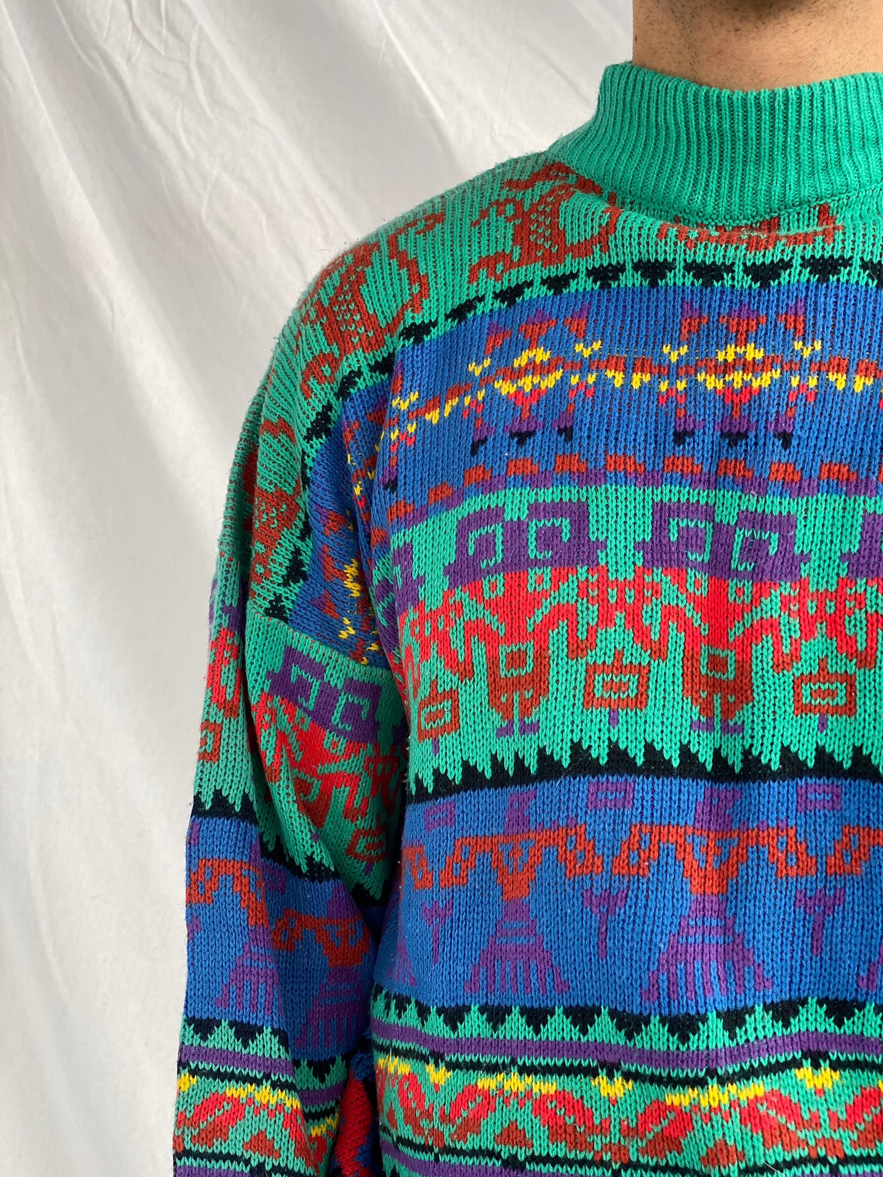 Vintage Knitted Sweater - Balagan Vintage