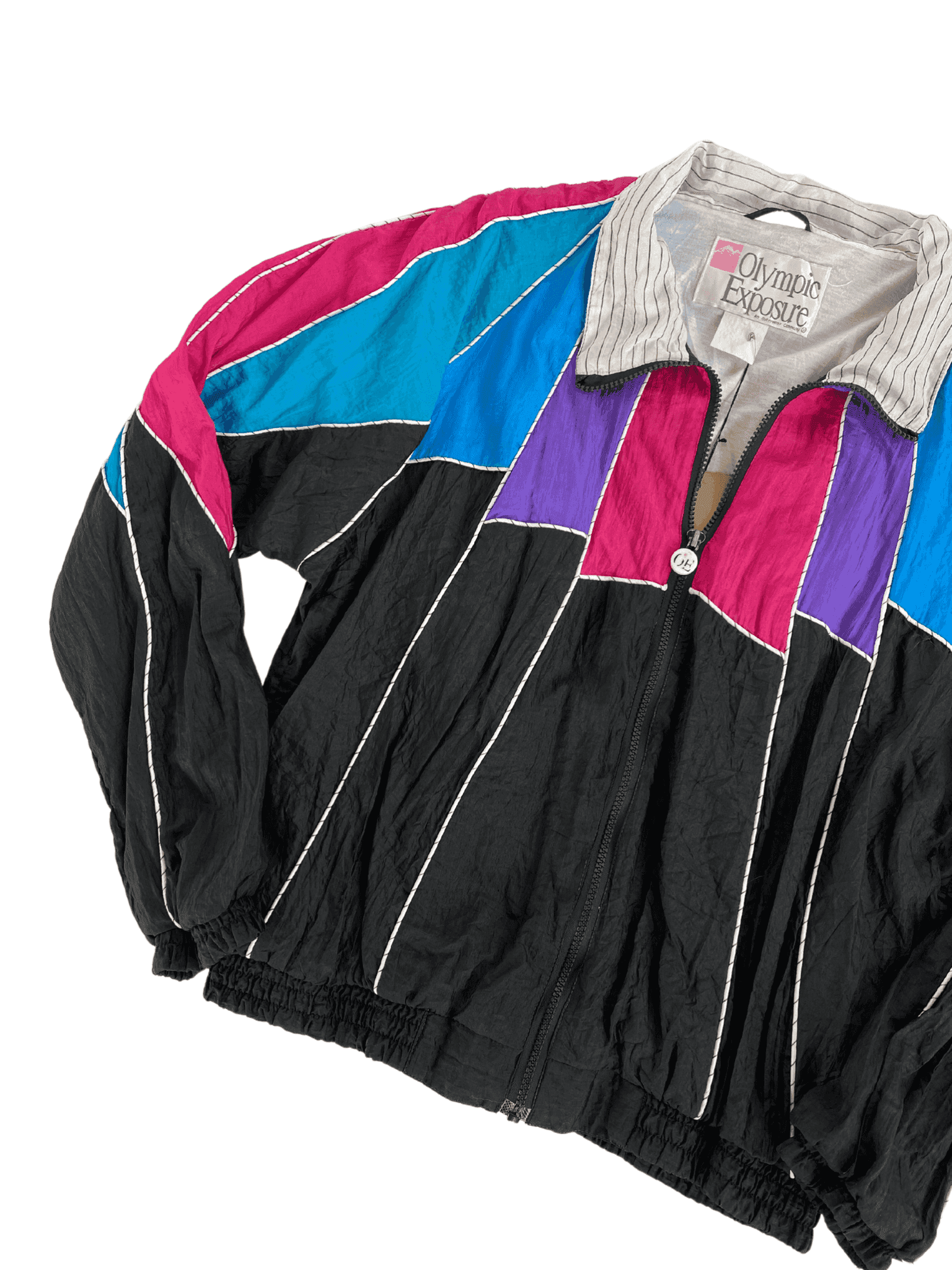 Vintage Olympic Exposure Windbreaker Jacket