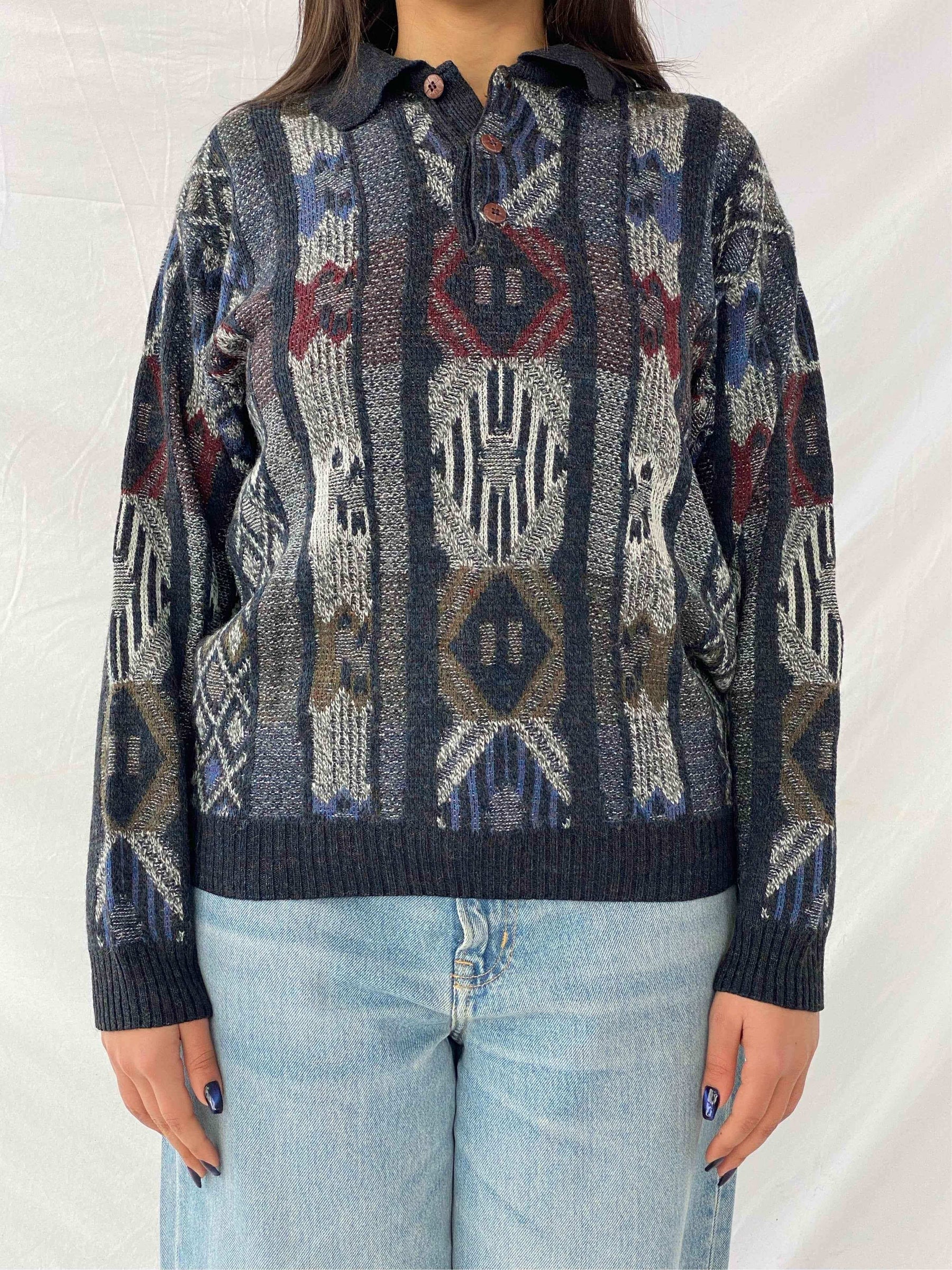Vintage Knitted Sweater - Balagan Vintage