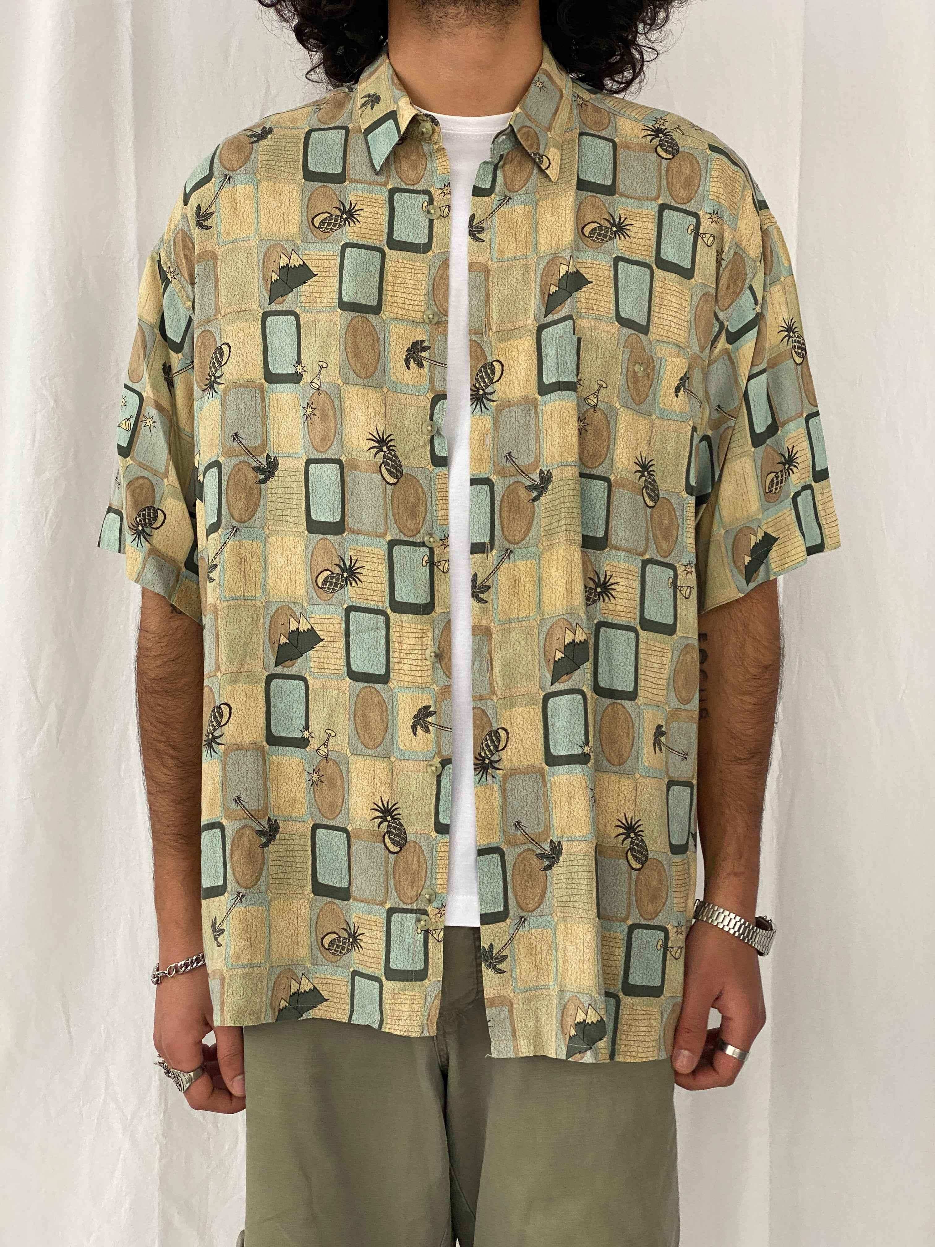 Vintage Pierre Cardin Shirt - Balagan Vintage Half Sleeve Shirt 90s, half sleeve shirt, men, Pierre Cardin, Pierre Cardin shirt