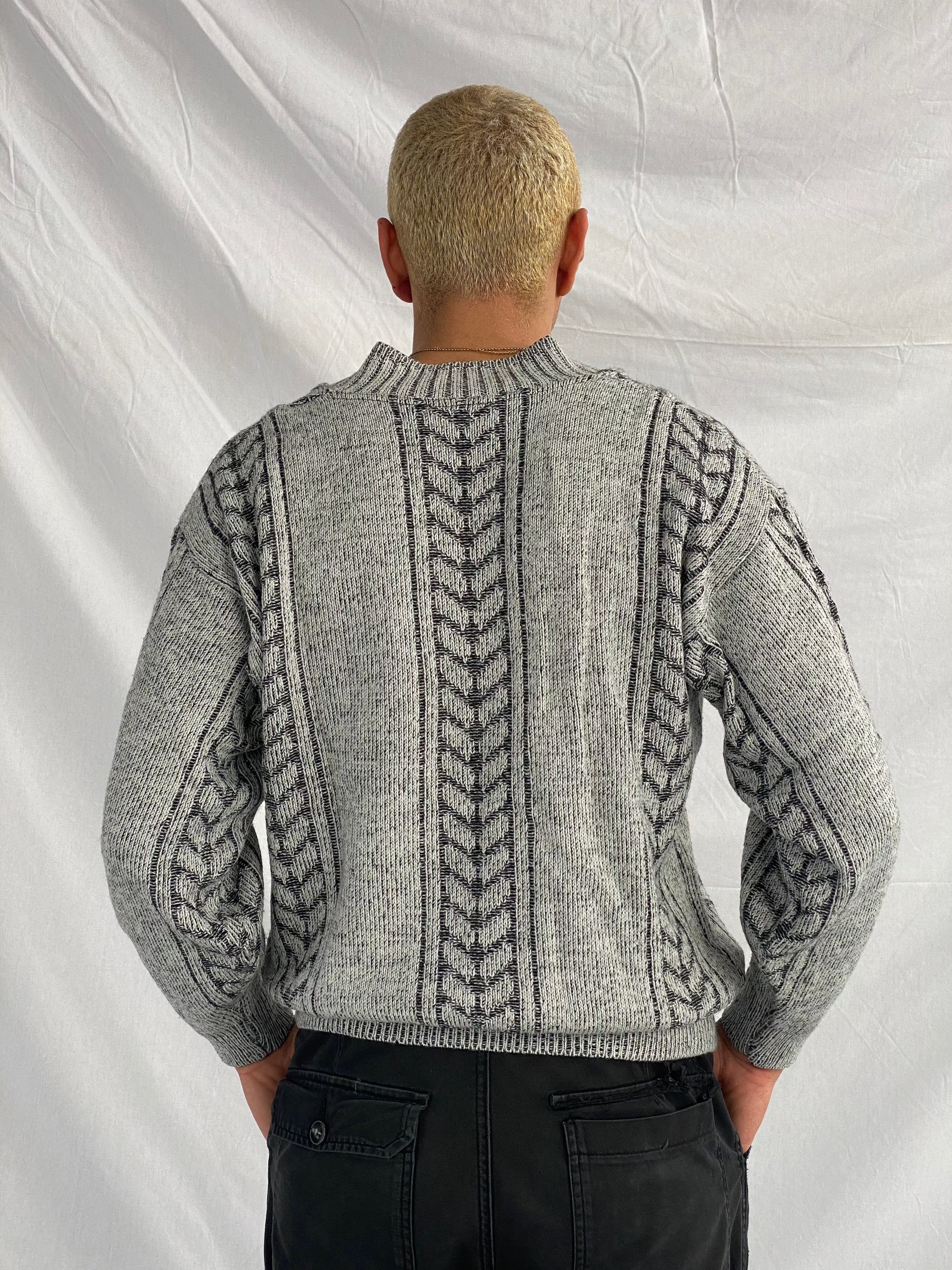 Vintage Knitted Sweater - Balagan Vintage Sweater 90s, knitted, knitted sweater, streetwear, vintage, vintage sweater, winter