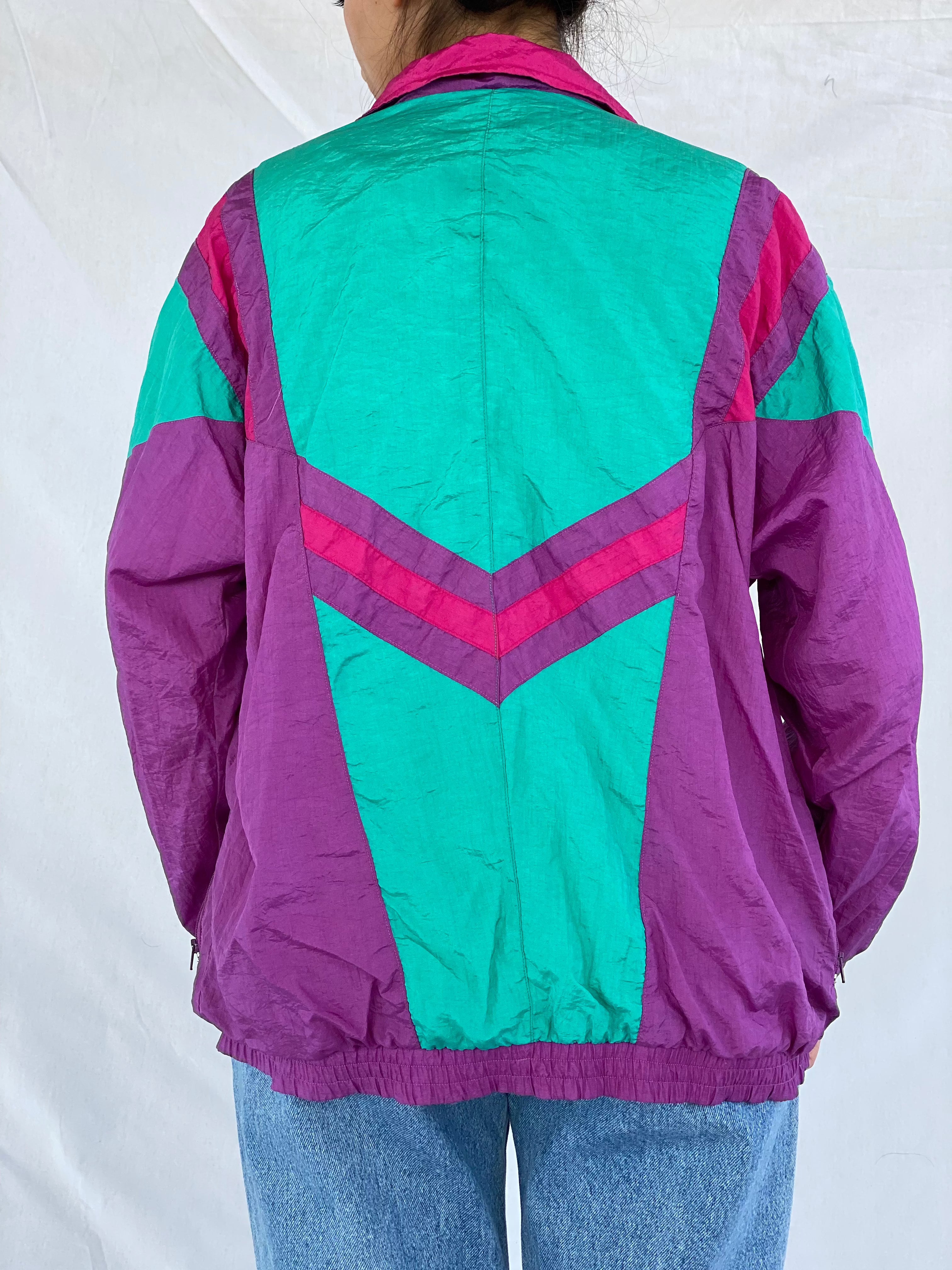 Vintage 80s/90s Nordstrom Windbreaker Jacket - Balagan Vintage Windbreaker Jacket 00s, 80s, 90s, men, streetwear, unisex, vintage, vintage windbreaker, windbreaker, windbreaker jacket, winter, women