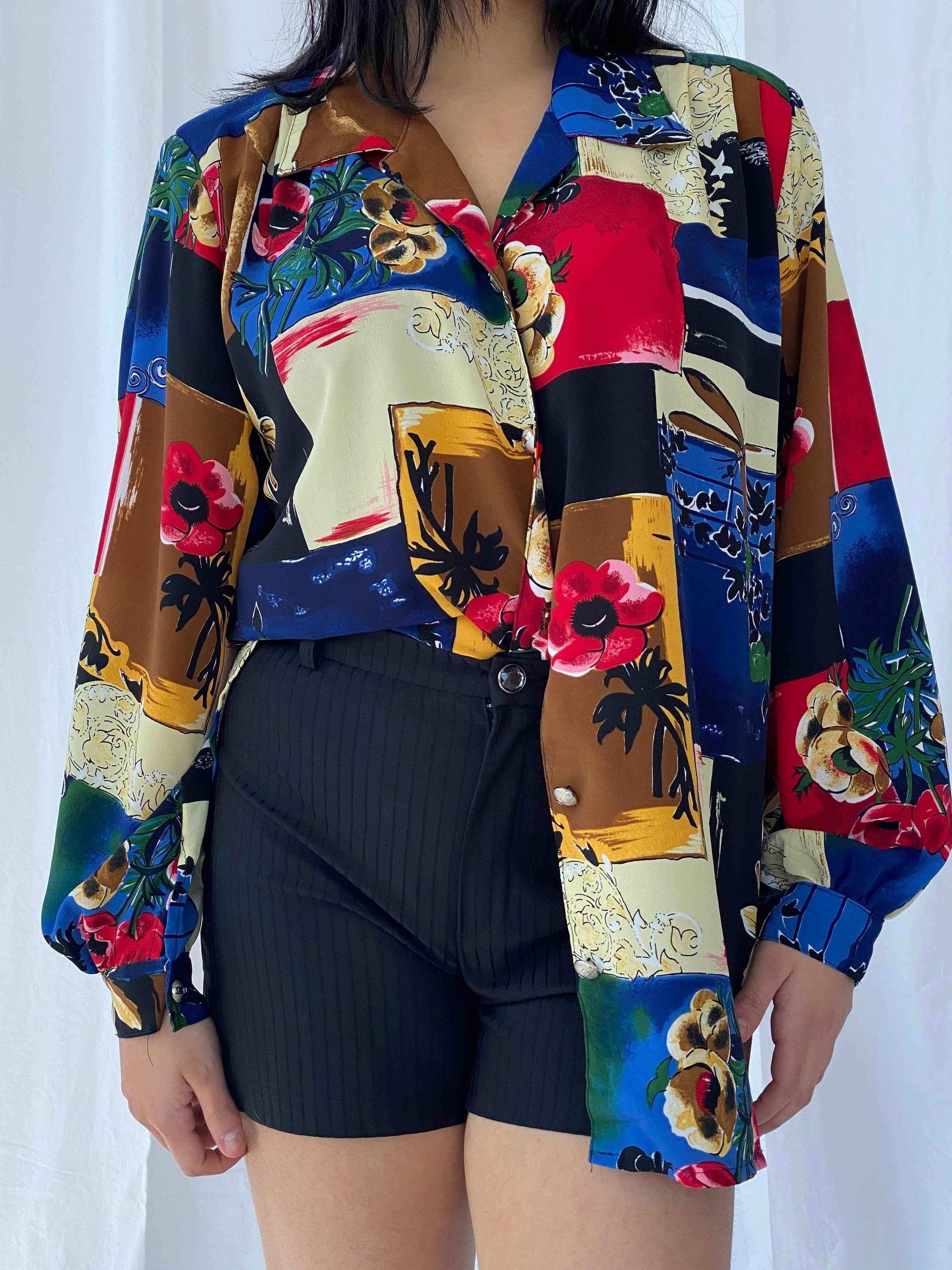 Vintage Printed Shirt - Balagan Vintage