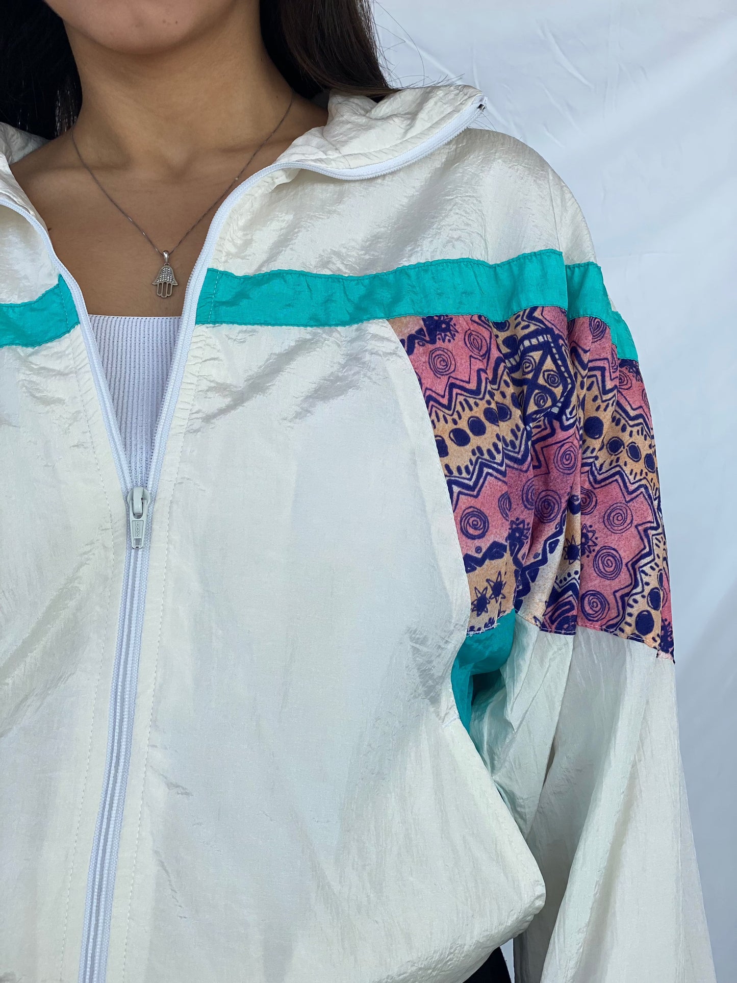 Vintage A.K.I.T.A Wear Windbreaker Jacket - Balagan Vintage Windbreaker Jacket 90s, Coats&Jackets, jacket, nylon, outerwear, vintage, windbreaker, windbreaker jacket, Women's Windbreaker Jackets