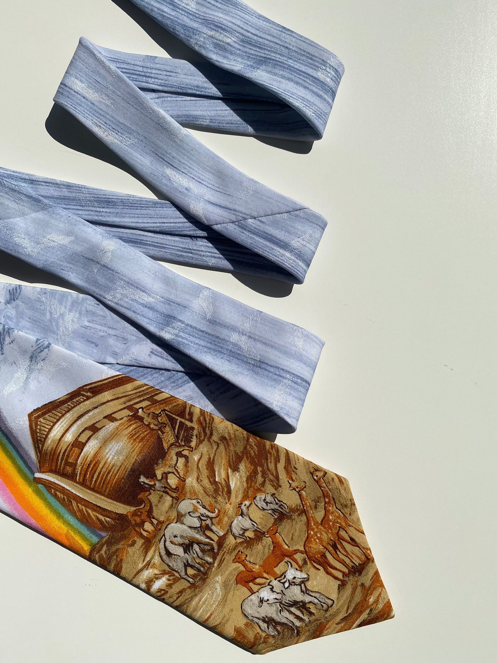Vintage Eagles Wings Graphic Tie - Balagan Vintage Ties crazy print, graphic, graphic ties, printed ties, tie, vintage, vintage ties