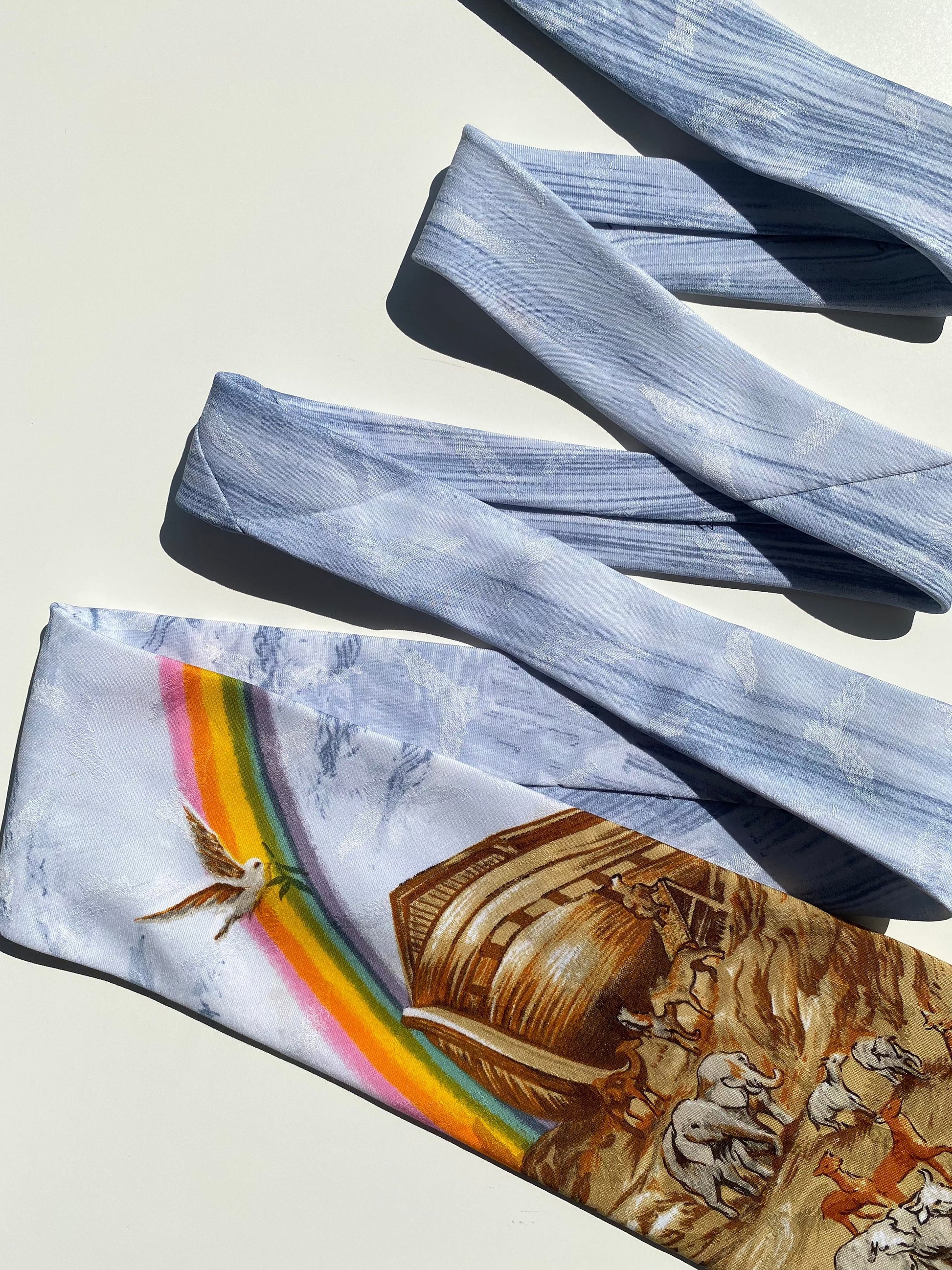 Vintage Eagles Wings Graphic Tie - Balagan Vintage Ties crazy print, graphic, graphic ties, printed ties, tie, vintage, vintage ties
