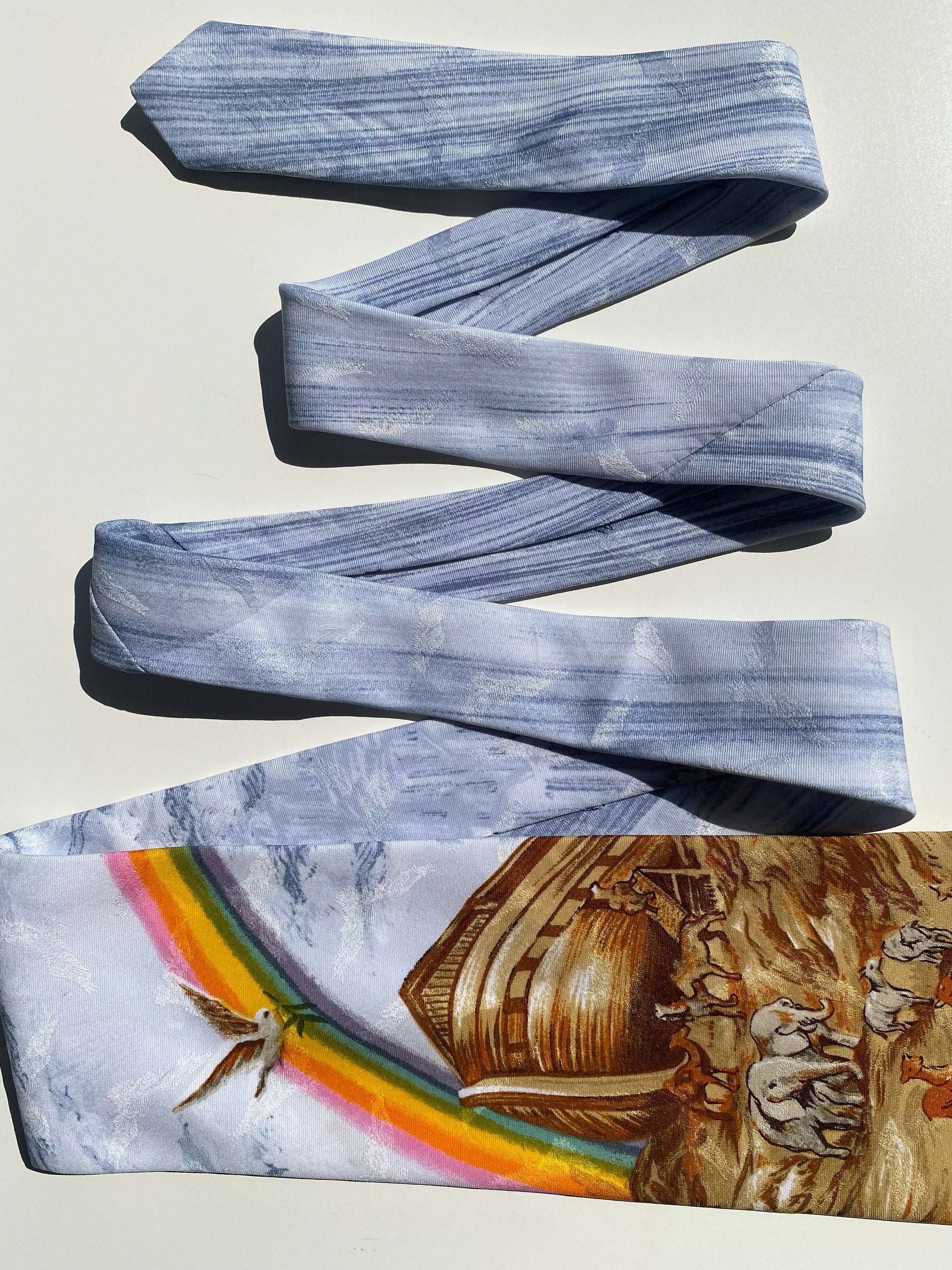 Vintage Eagles Wings Graphic Tie - Balagan Vintage Ties crazy print, graphic, graphic ties, printed ties, tie, vintage, vintage ties
