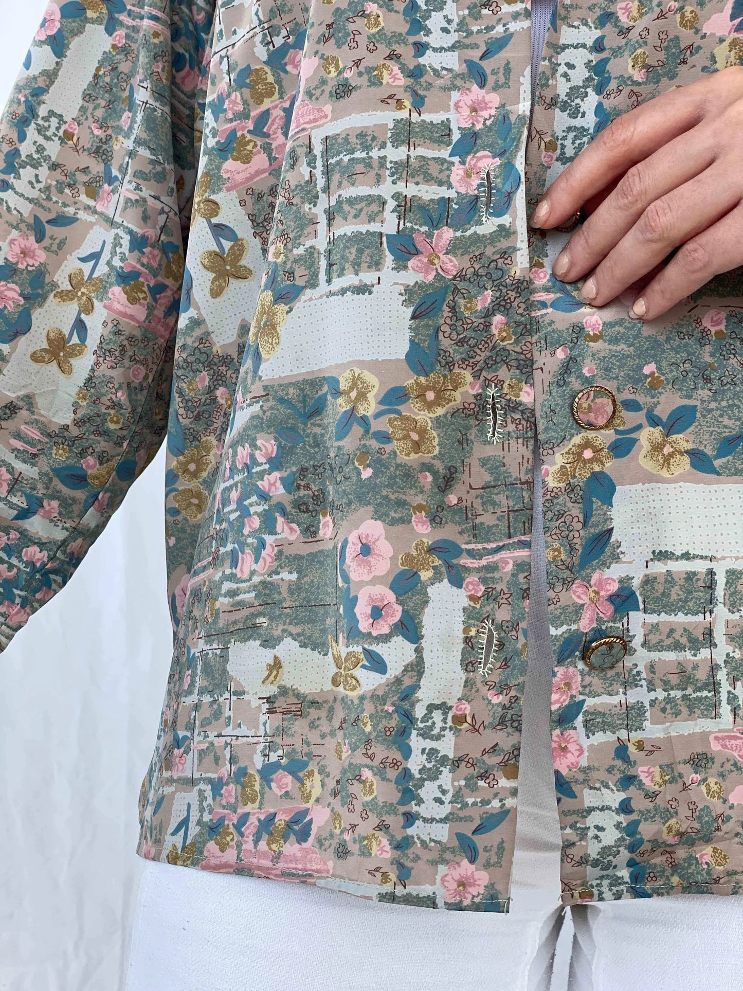 Vintage Handmade Printed Shirt - Balagan Vintage Full Sleeve Shirt 90s, Batoul, Deals, full sleeve shirt, print, printed shirt, shirt