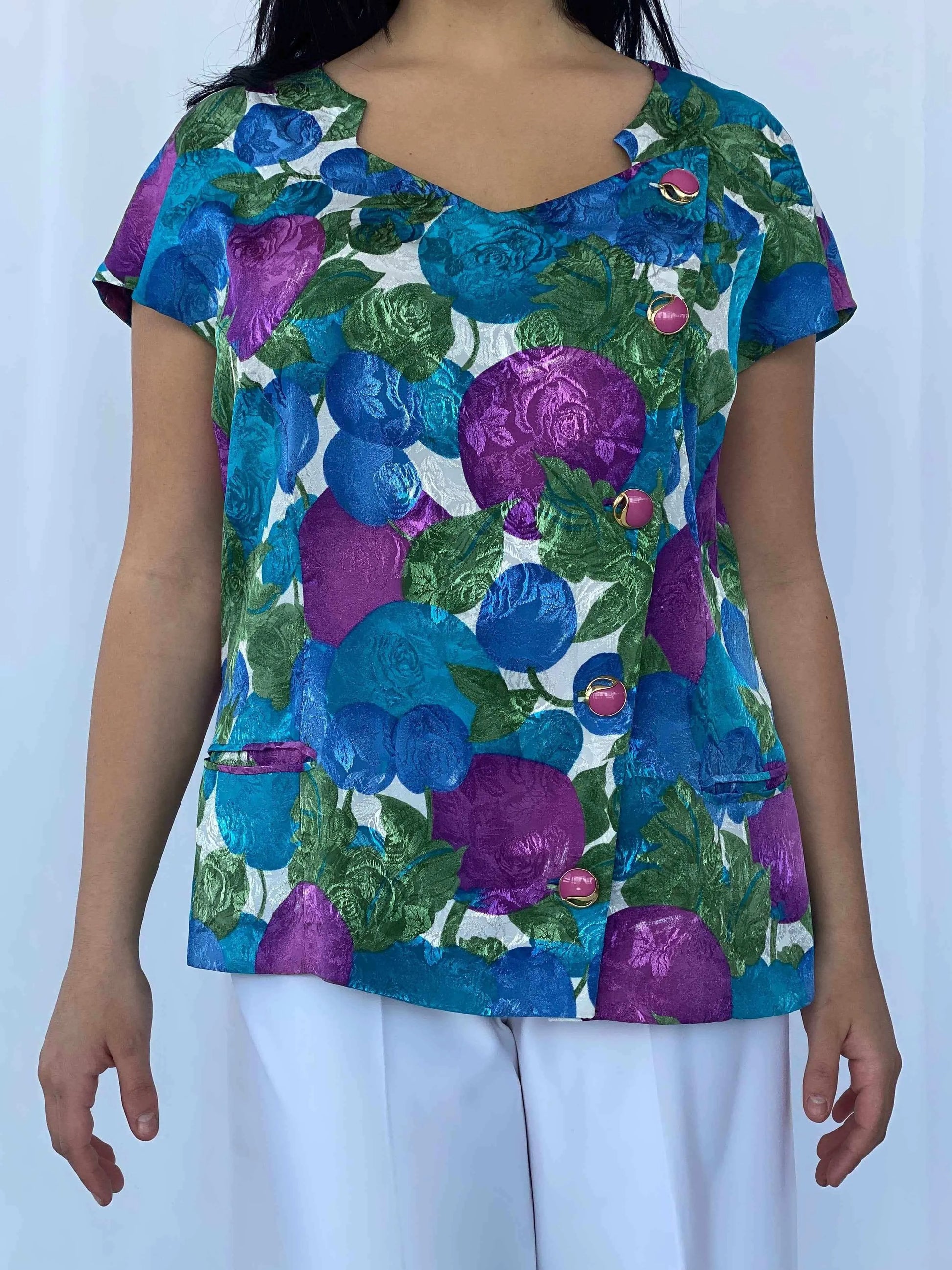 Vintage Handmade Shirt - Balagan Vintage Half Sleeve Shirt 90s, Deals, half sleeve shirt