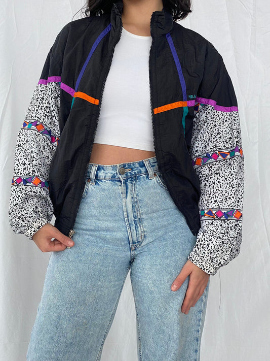 Vintage HEAD Sports Wear Windbreaker Jacket - Balagan Vintage Windbreaker Jacket 90s, nylon, outerwear, vintage, windbreaker, windbreaker jacket