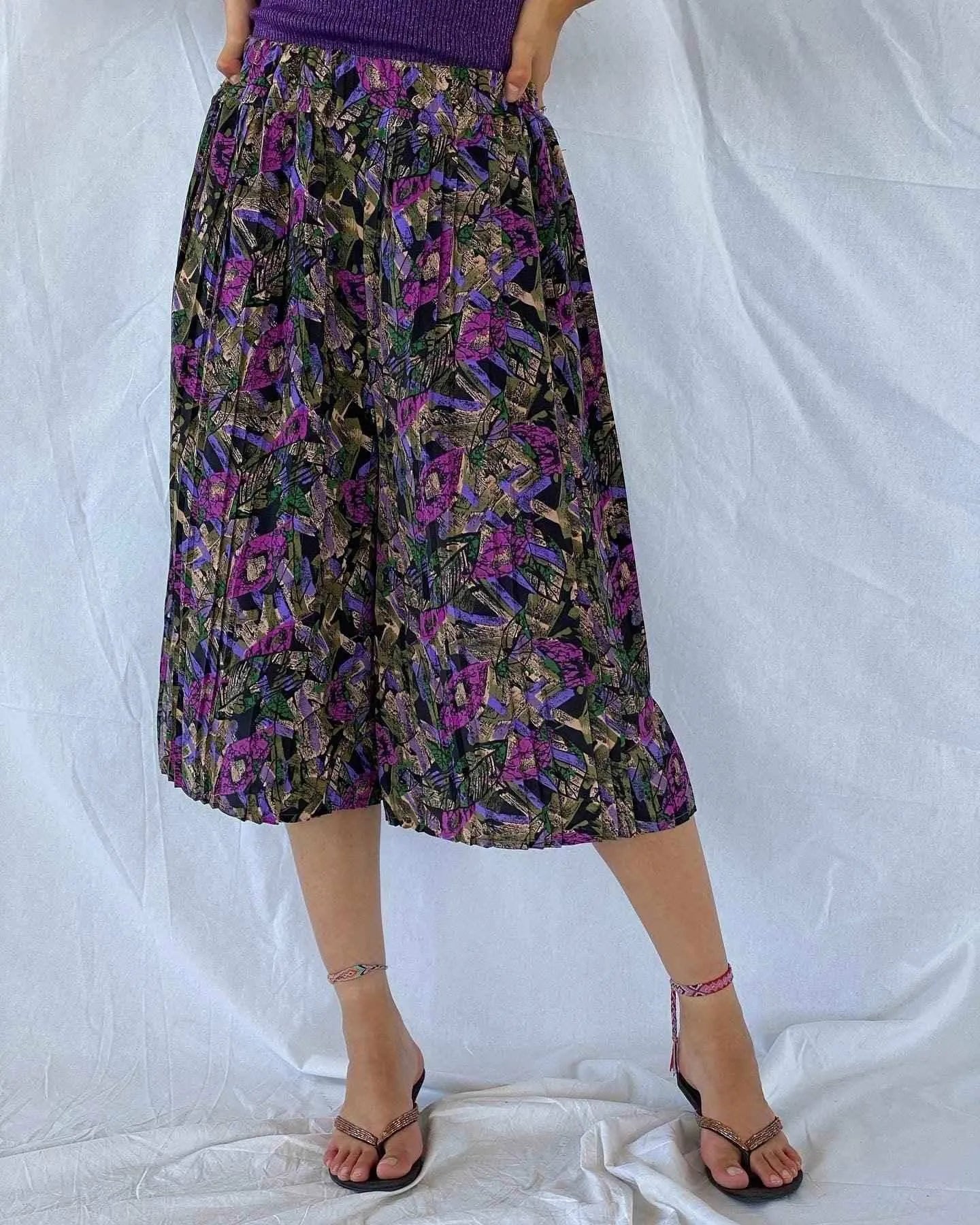Vintage Printed Bermuda Shorts - Balagan Vintage Shorts Bermuda Shorts, Deals, printed shorts, shorts, vintage shorts