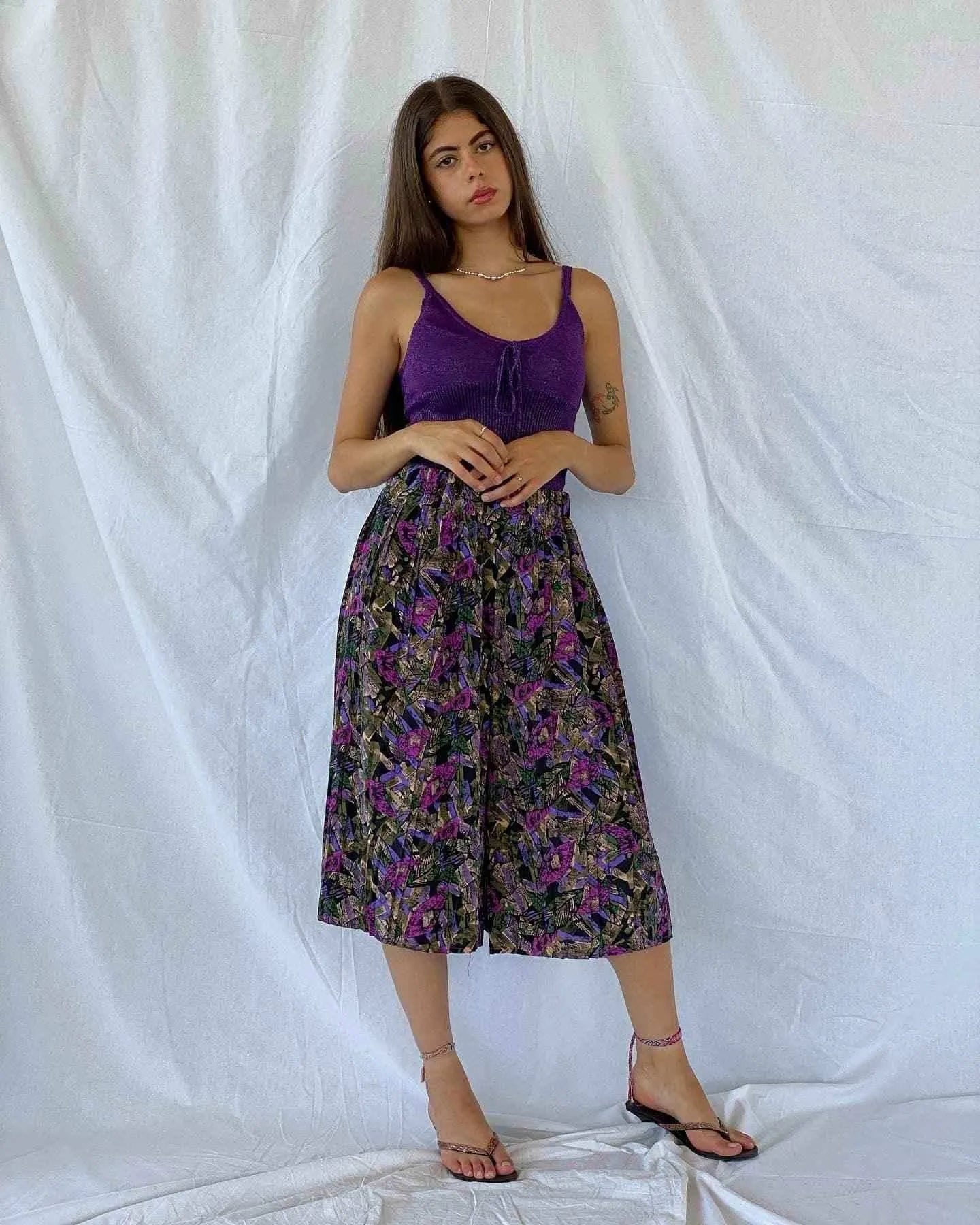 Vintage Printed Bermuda Shorts - Balagan Vintage Shorts Bermuda Shorts, Deals, printed shorts, shorts, vintage shorts