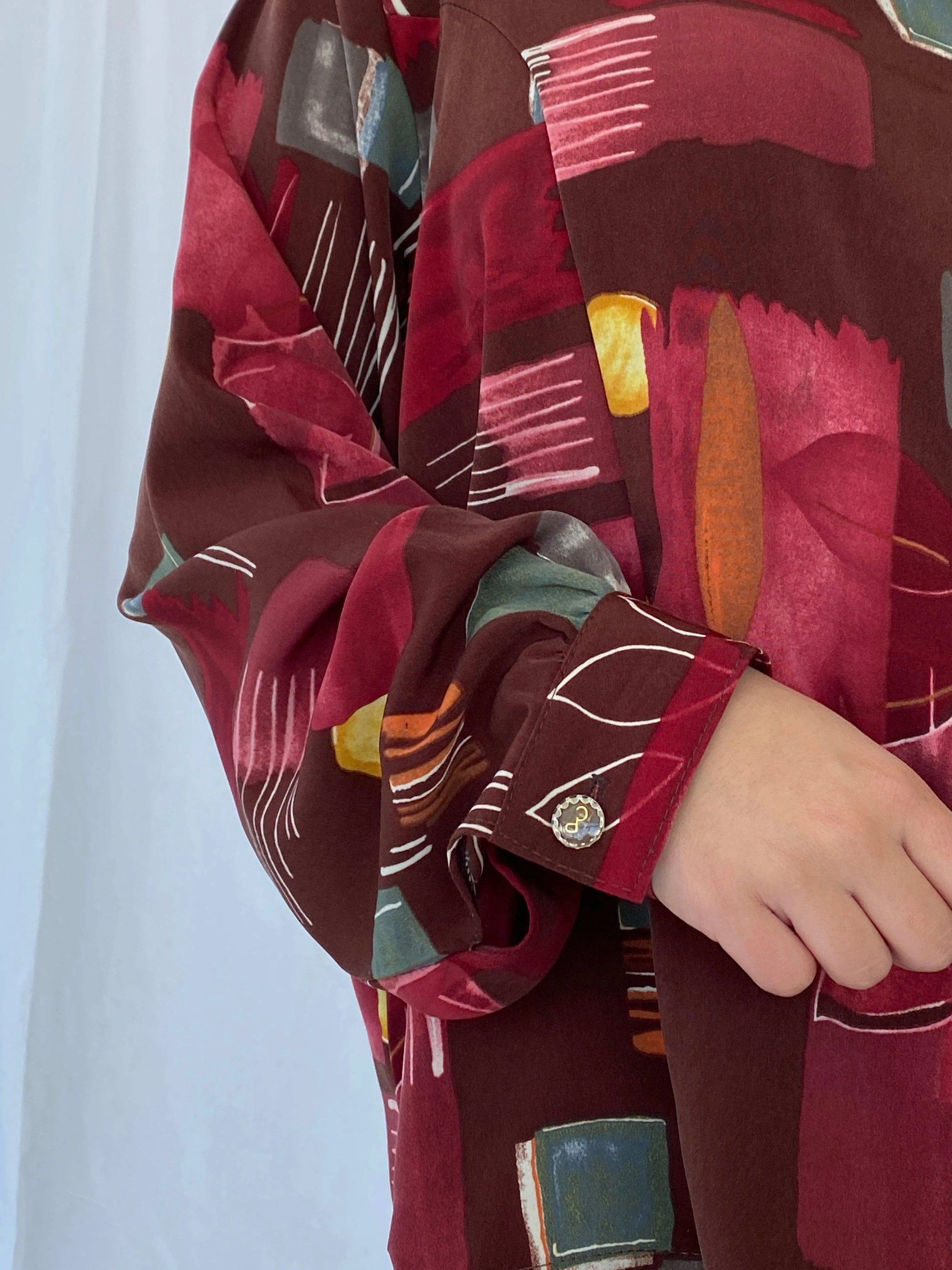 Vintage Printed Shirt - Balagan Vintage Full sleeve Shirt 90s, Deals, full sleeve shirt, printed shirt