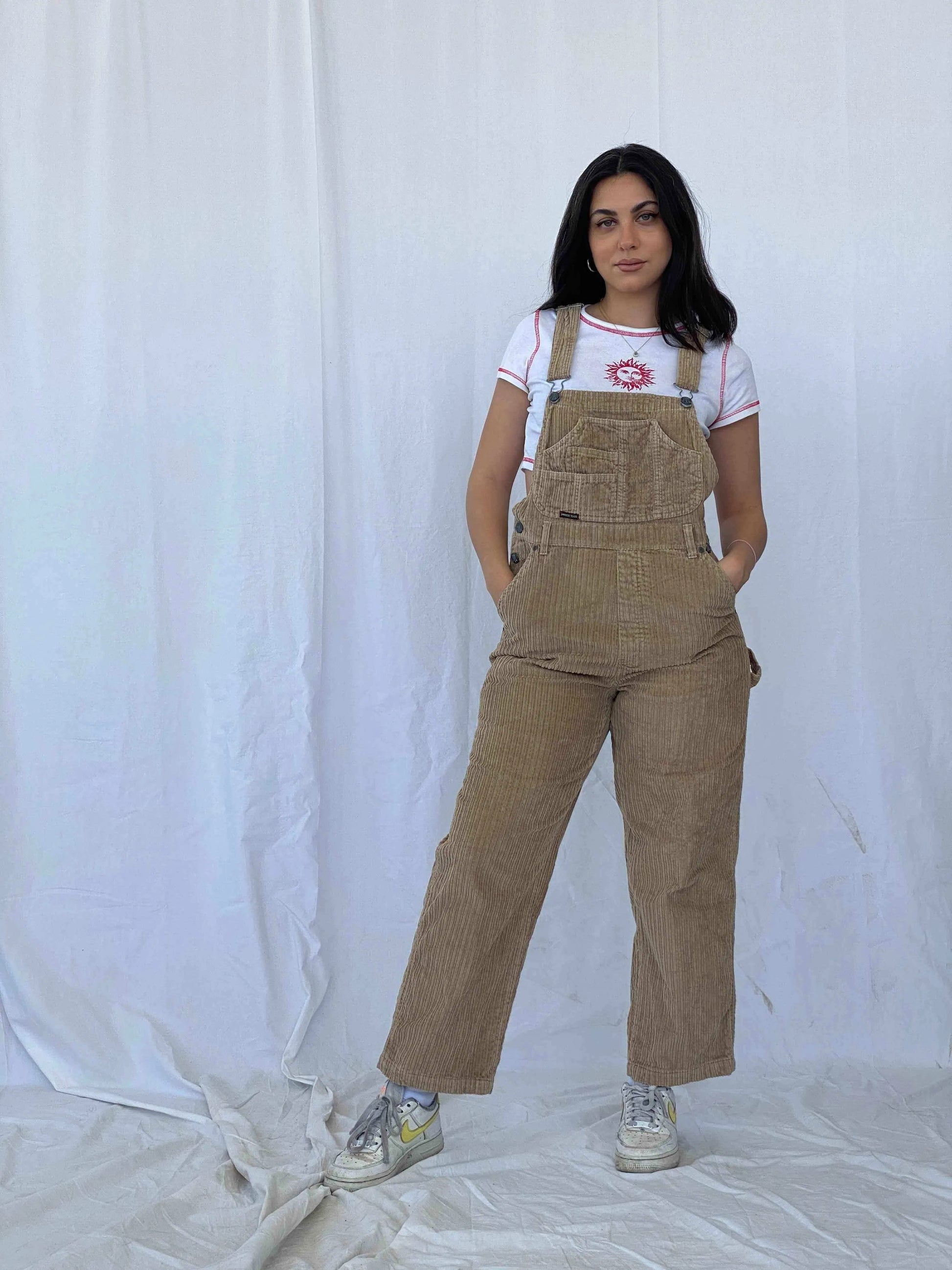 Vintage SQZ SQUEEZE Overalls - Balagan Vintage Overalls Batoul, corduroy, corduroy pants, overalls